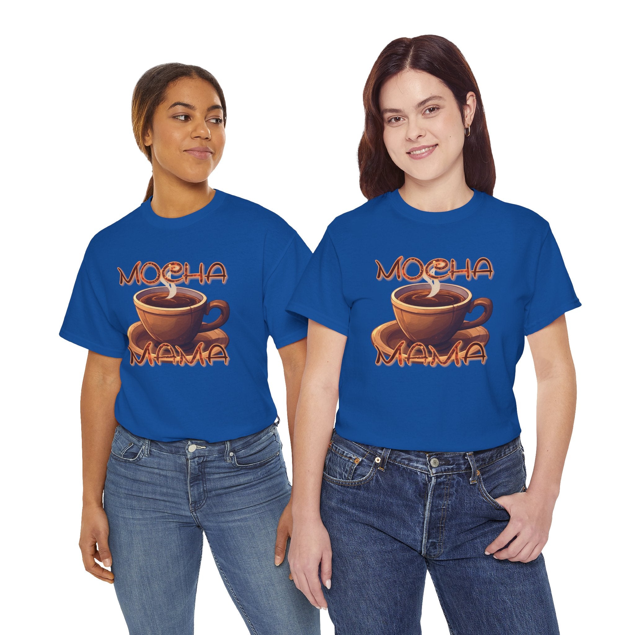 "Mocha Mama" — Coffee Lover Graphic Tee