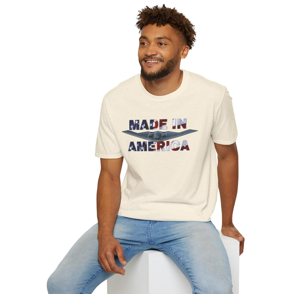 "Made In America" B2 Bomber America 250 Graphic Tee