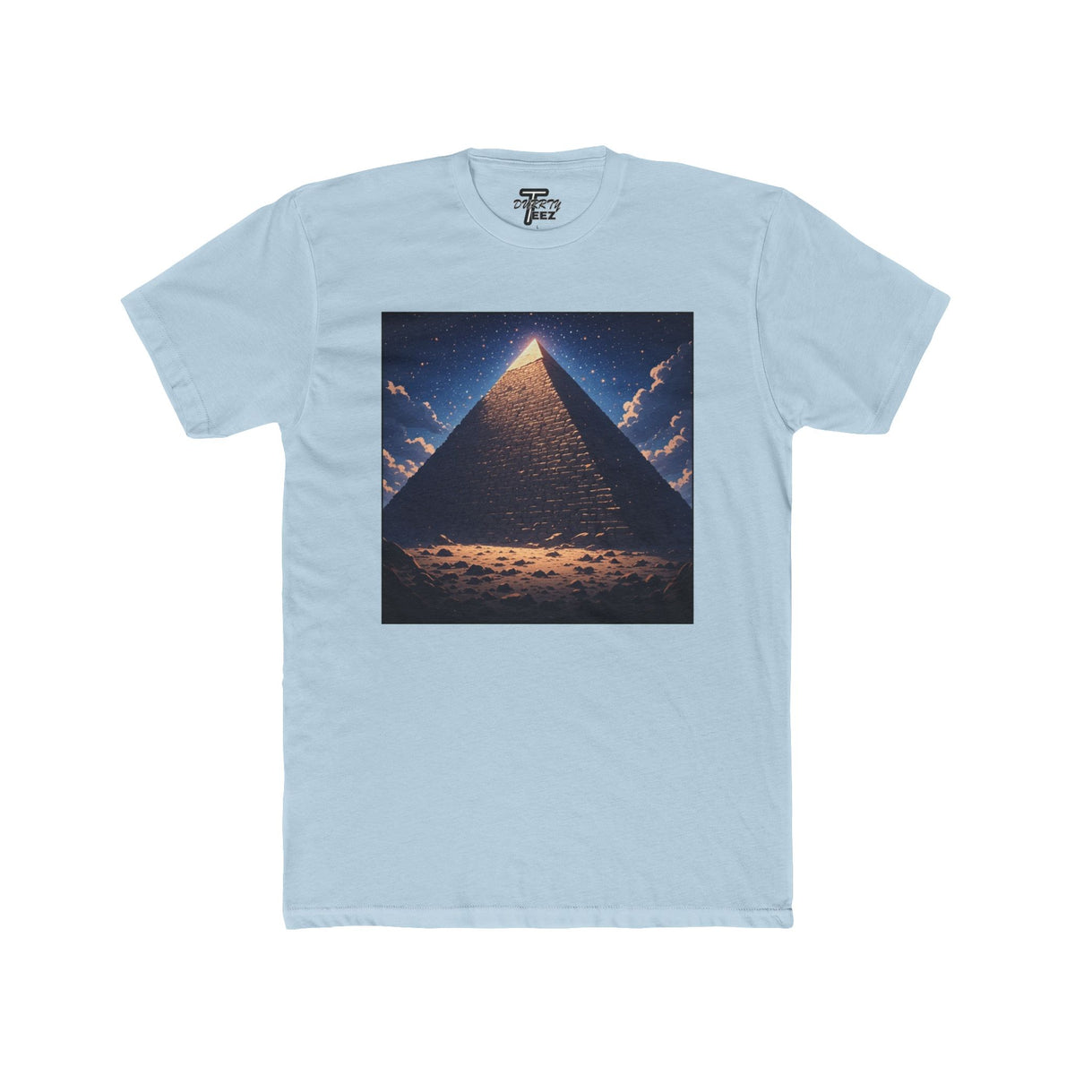 "Beautiful History" Pyramid At Night Graphic Tee