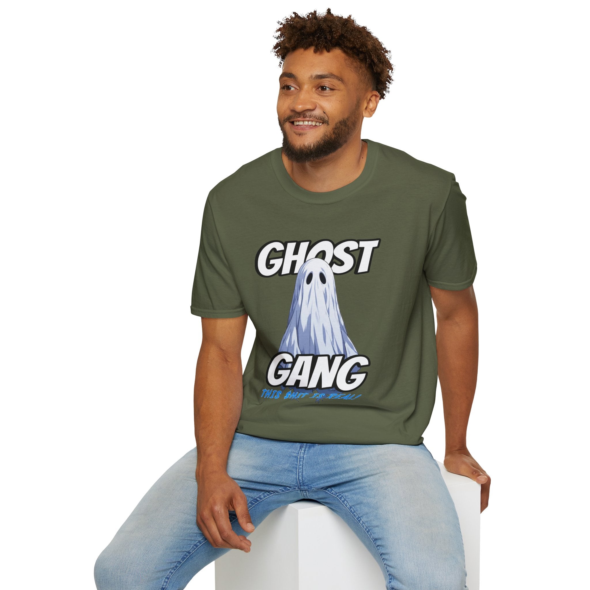 "GHOST GANG" This $hit Is Real Paranormal Graphic Tee