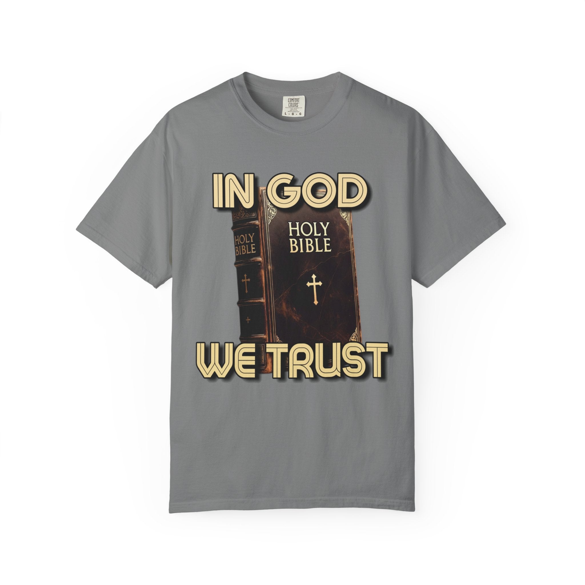 "In God We Trust" Faith Graphic Tee