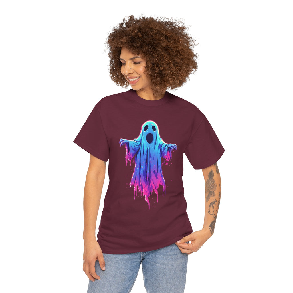 "Ghost Drip" Neon Ghost Graphic Tee