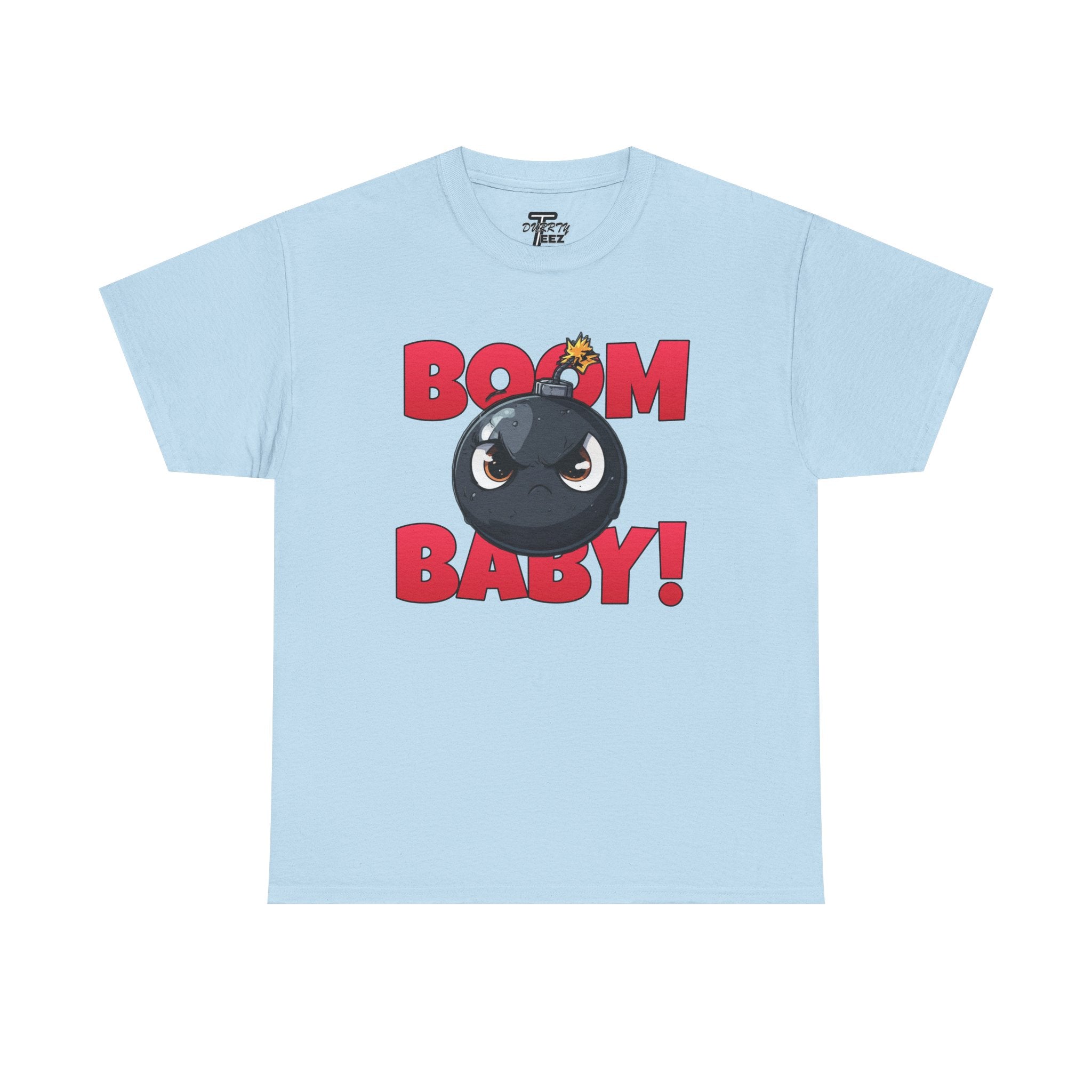 "Boom Baby!" Retro Cartoon Bomb Graphic Tee