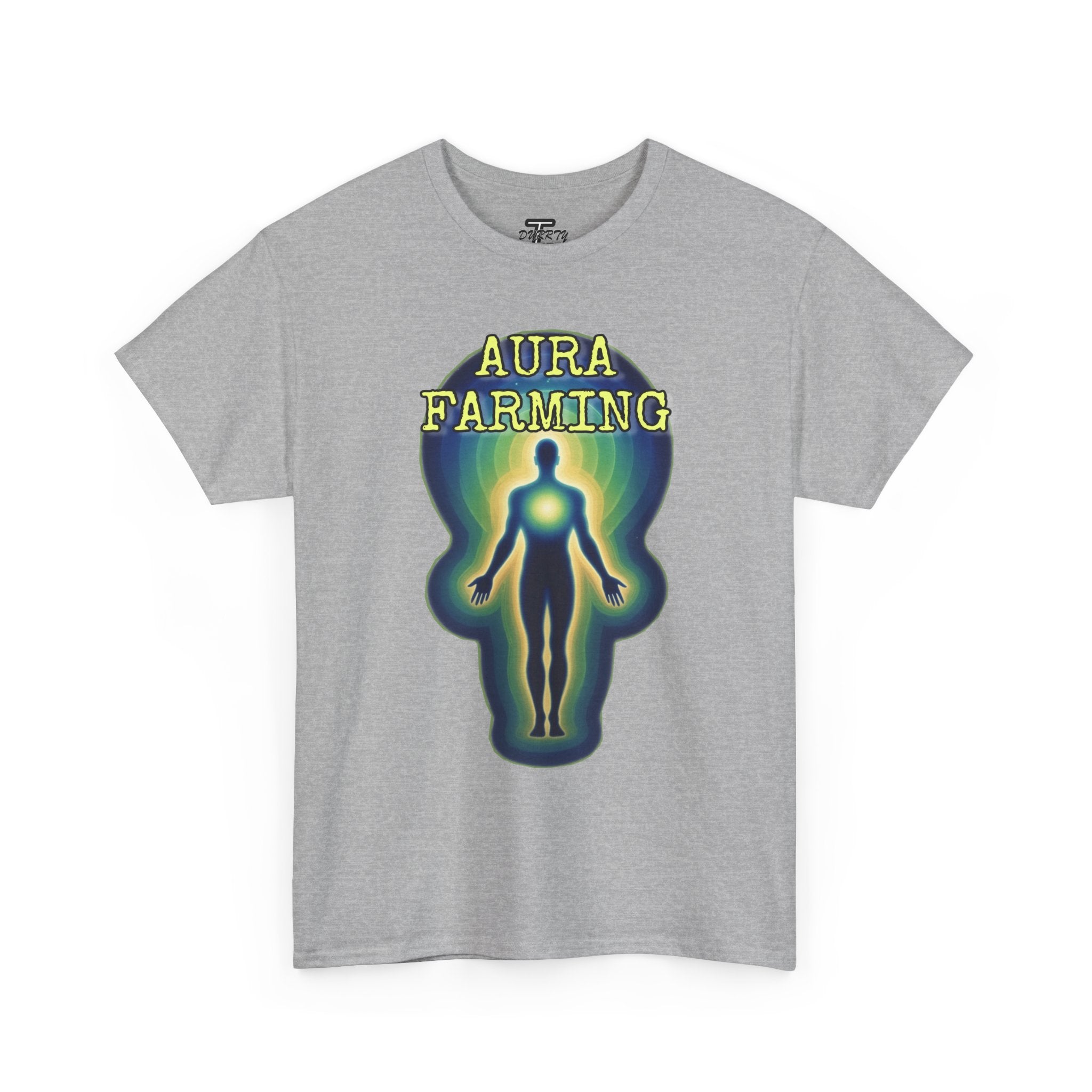 "Aura Farming" — Spiritual Energy Graphic Tee