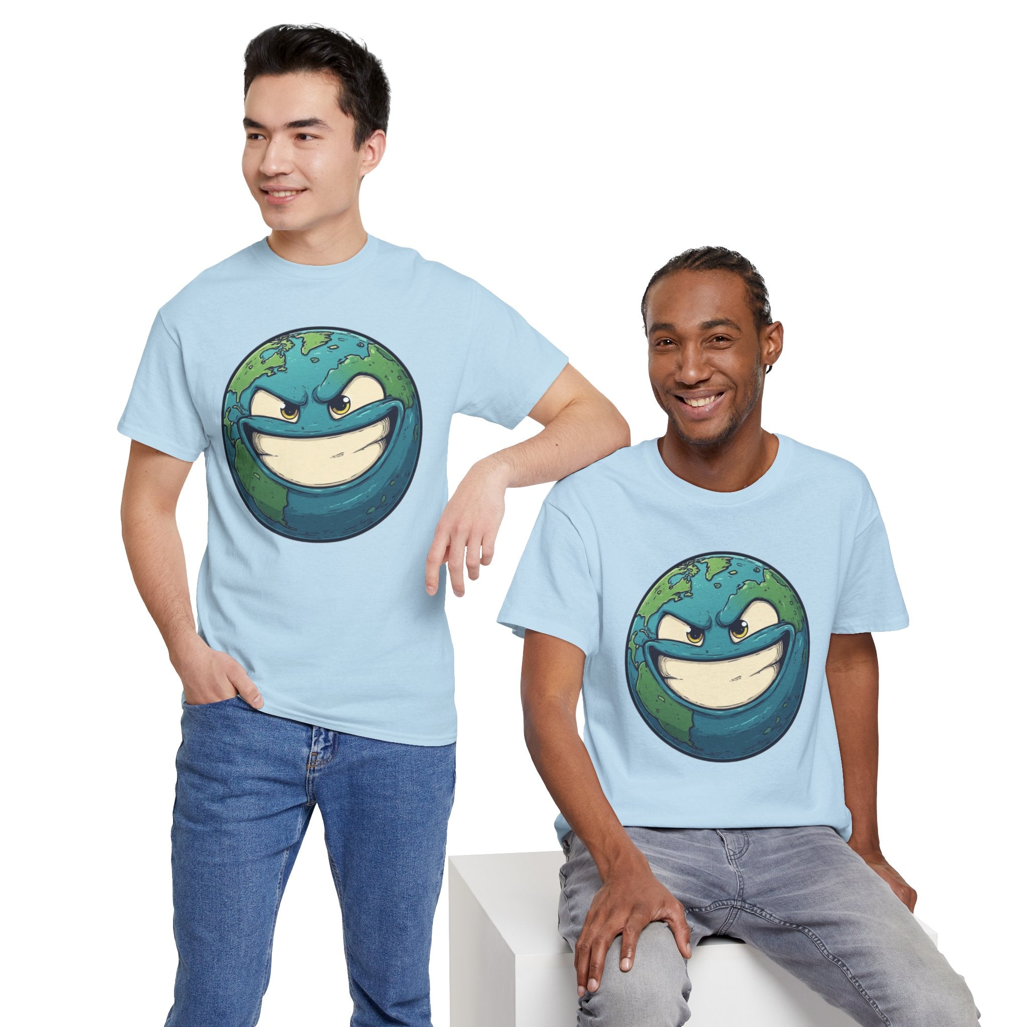 "Smirking Earth" Graphic Tee