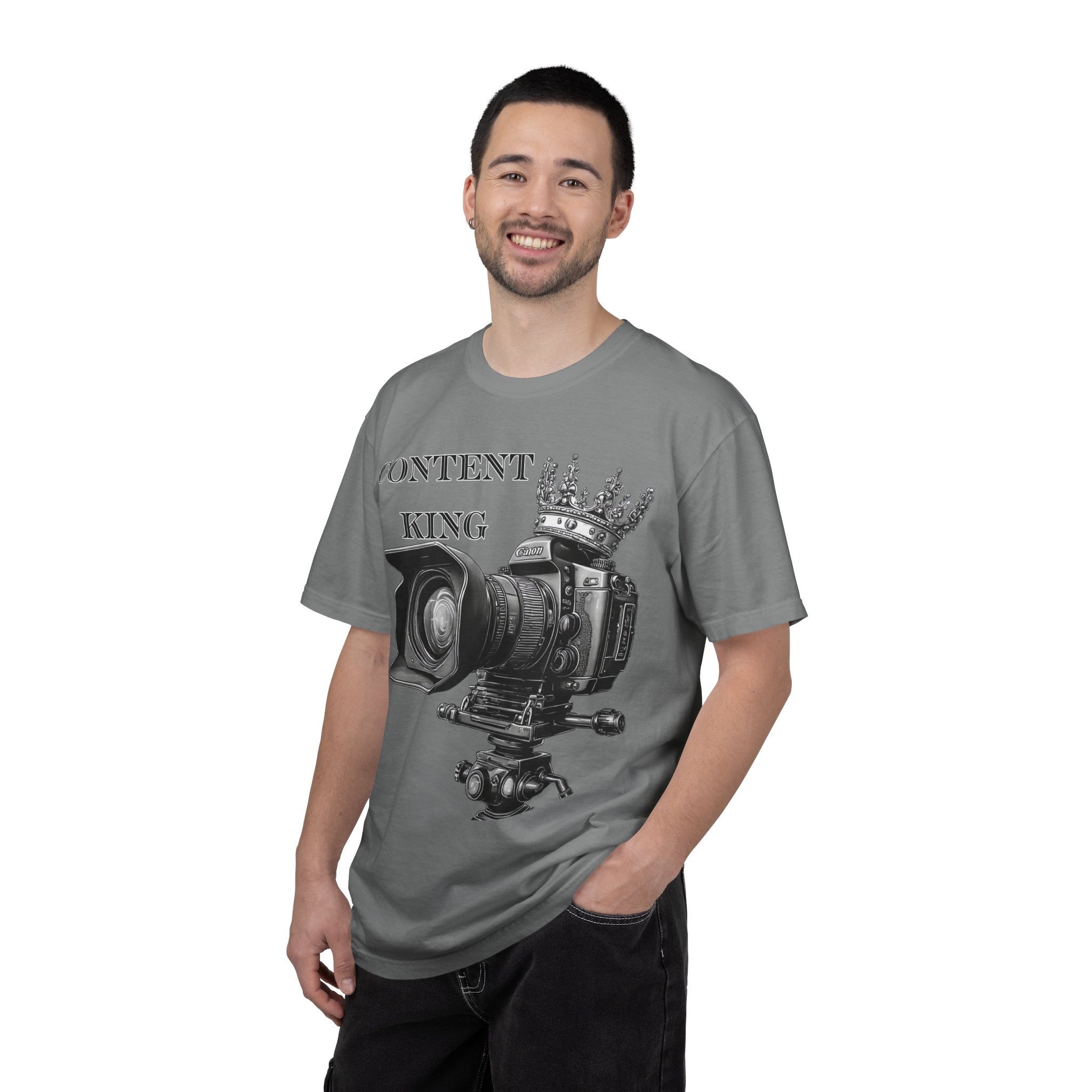 "Content King" Camera Graphic Tee