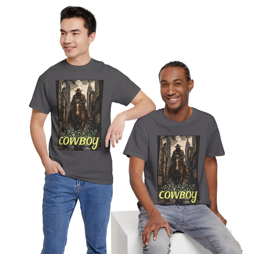 "Urban Cowboy" Retro City Cowboy Graphic Tee
