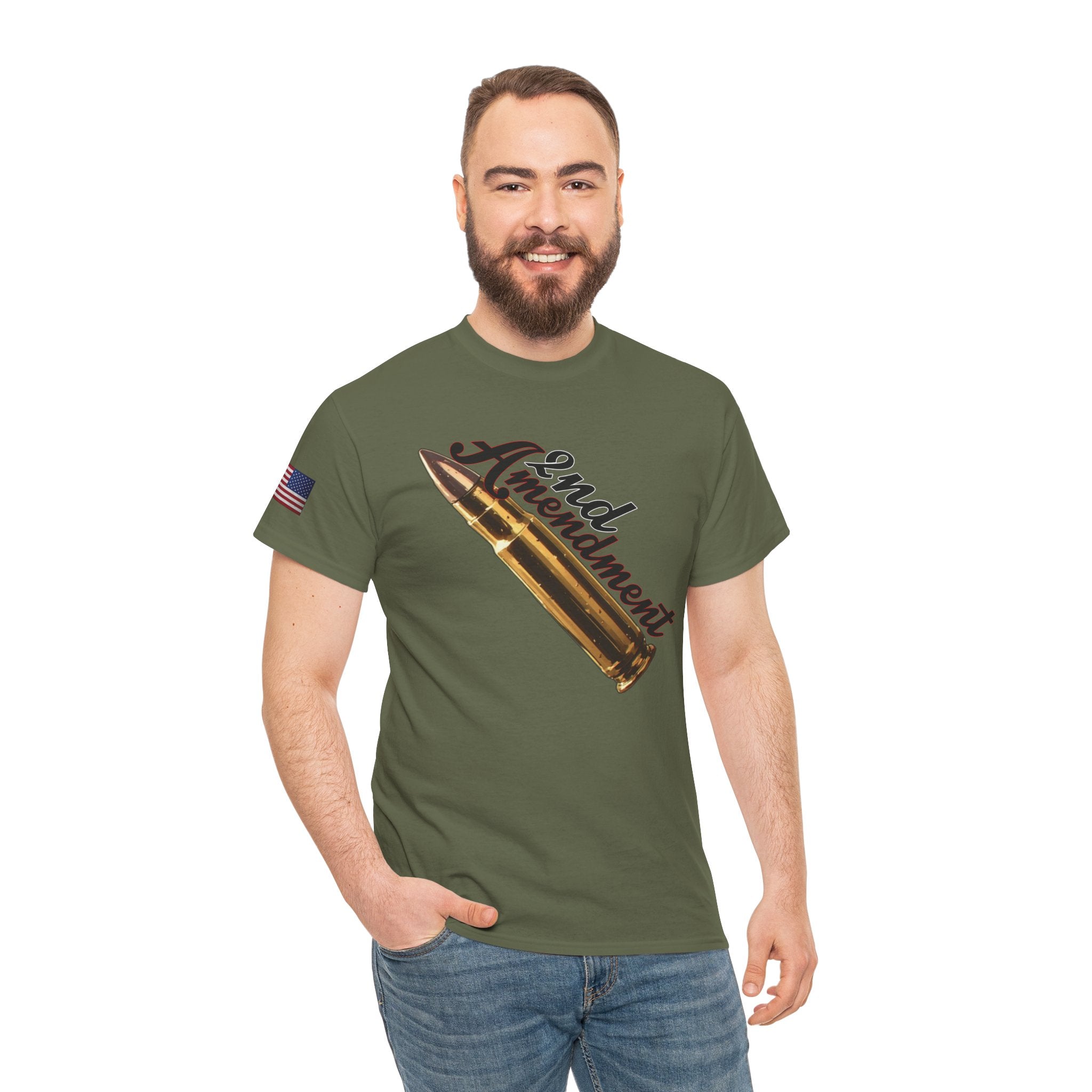 "2nd Amendment" Gun Rights Graphic Tee