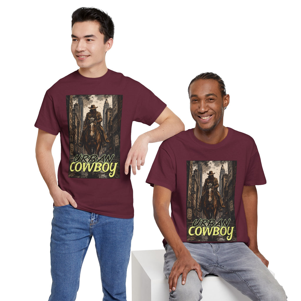 "Urban Cowboy" Retro City Cowboy Graphic Tee