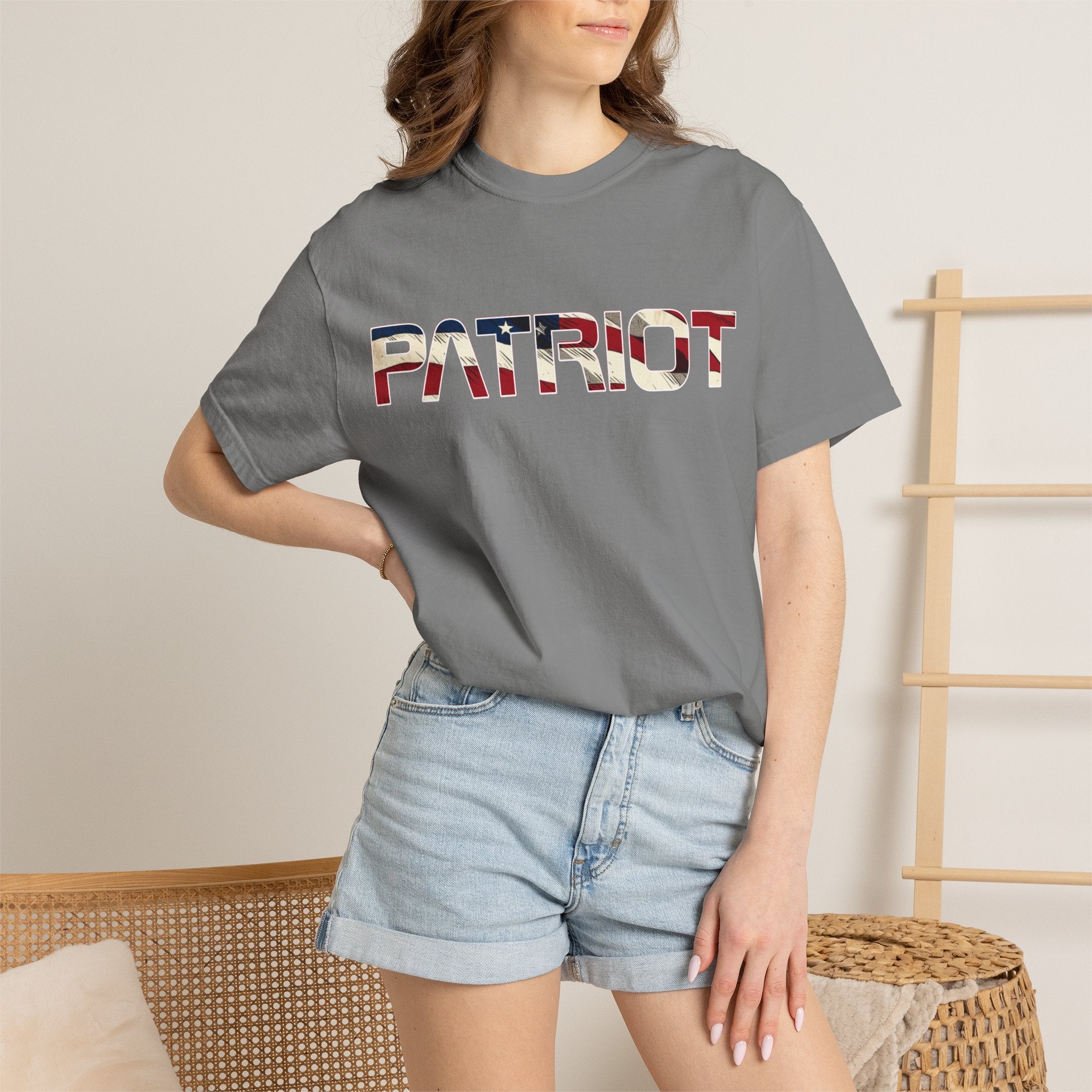 "Patriot" Flag Graphic T-Shirt - V2