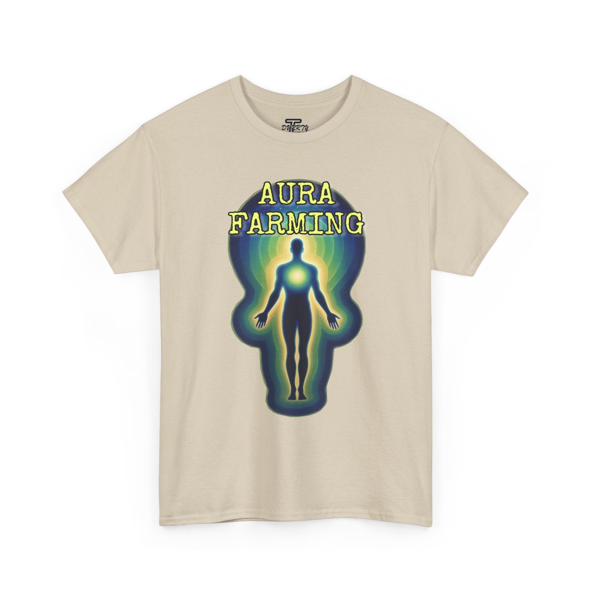 "Aura Farming" — Spiritual Energy Graphic Tee