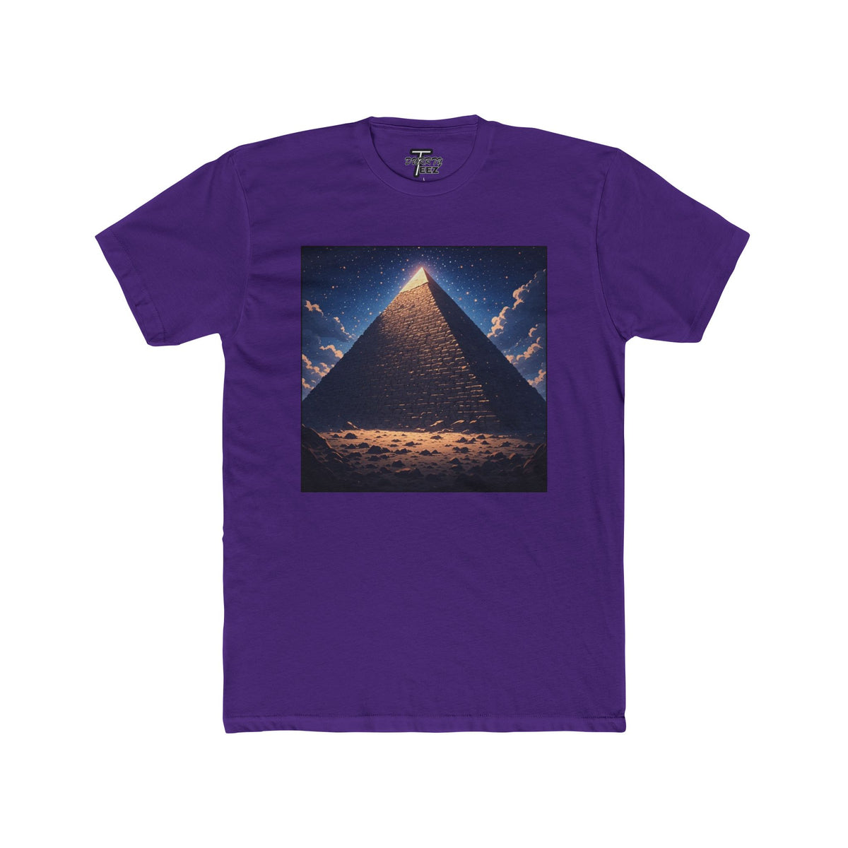 "Beautiful History" Pyramid At Night Graphic Tee