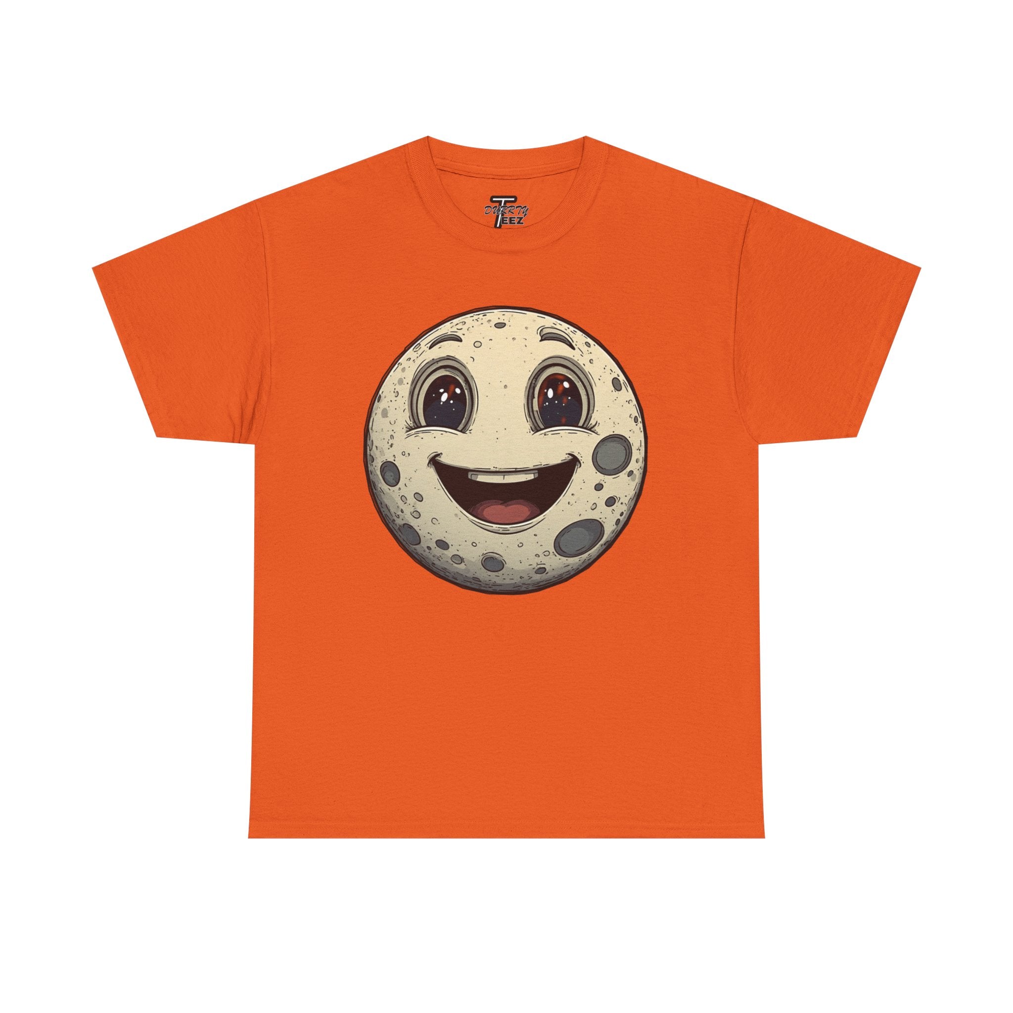 Happy Moonface T-Shirt — Cute Vintage Moon