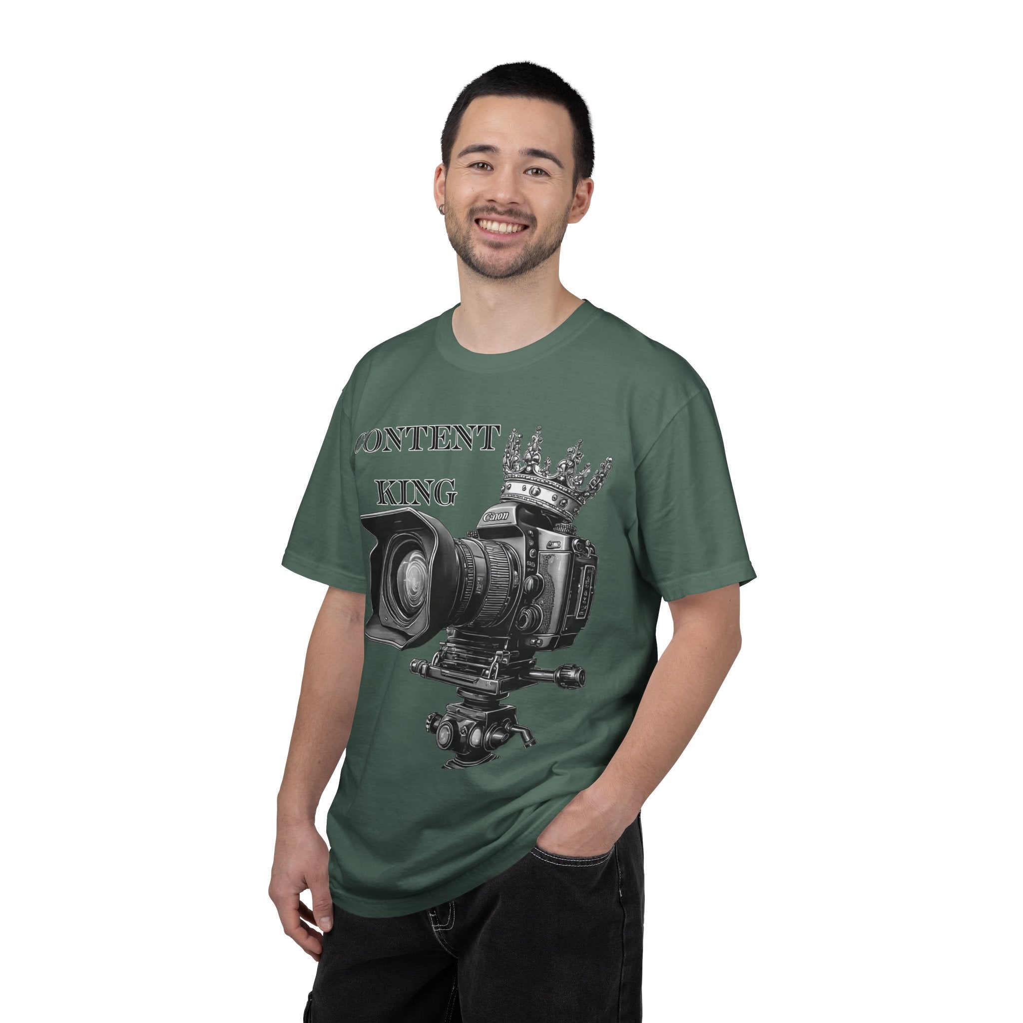 "Content King" Camera Graphic Tee