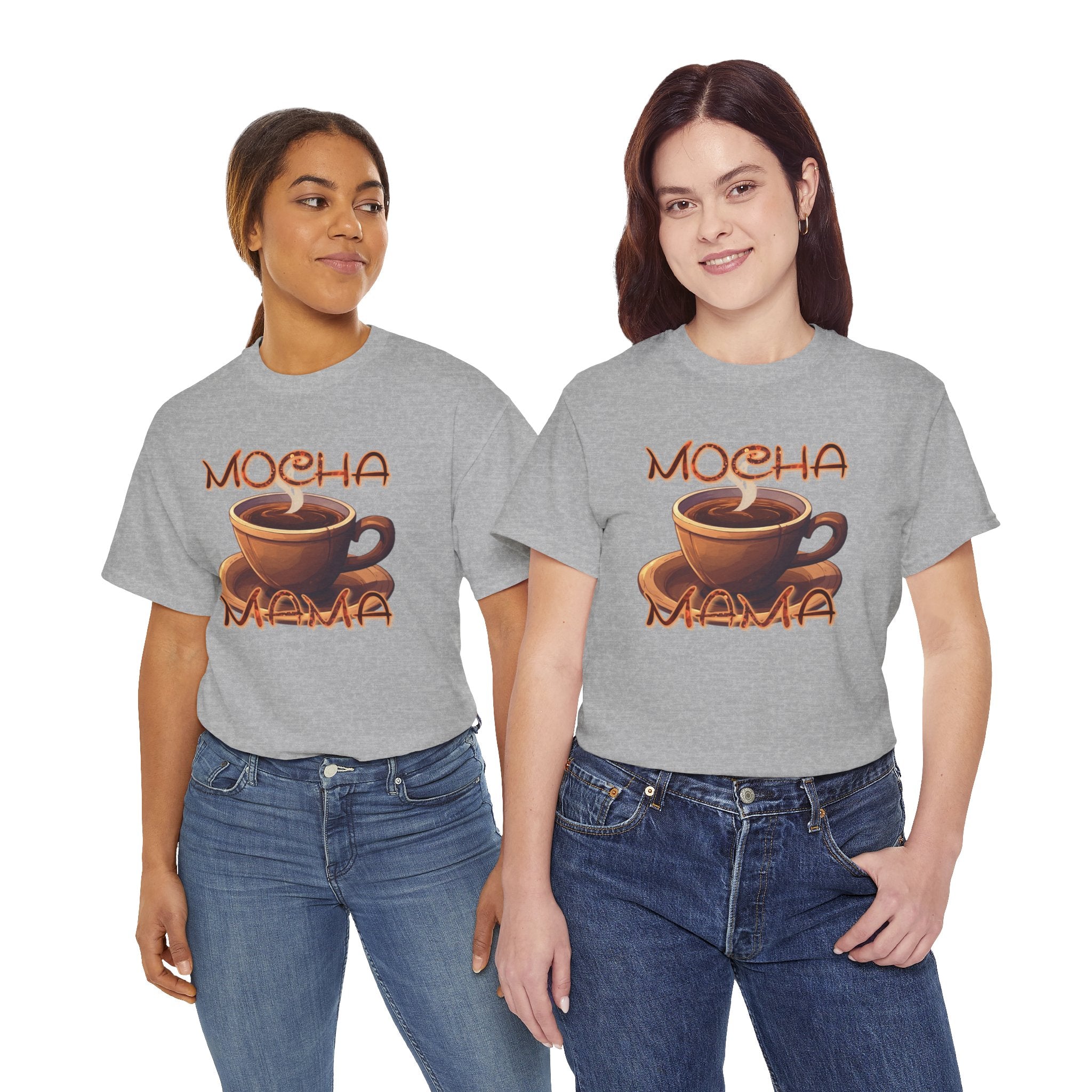 "Mocha Mama" — Coffee Lover Graphic Tee
