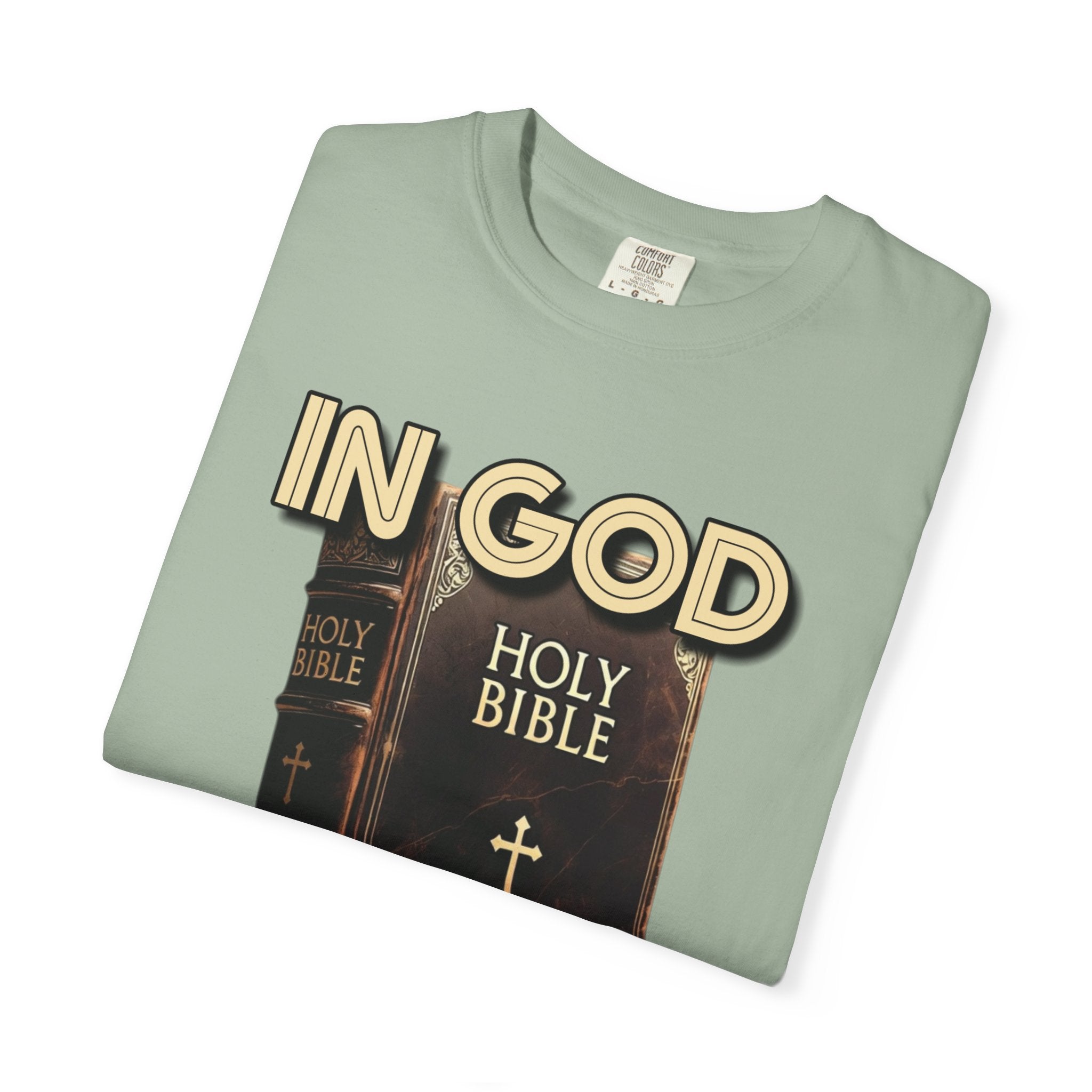 "In God We Trust" Faith Graphic Tee