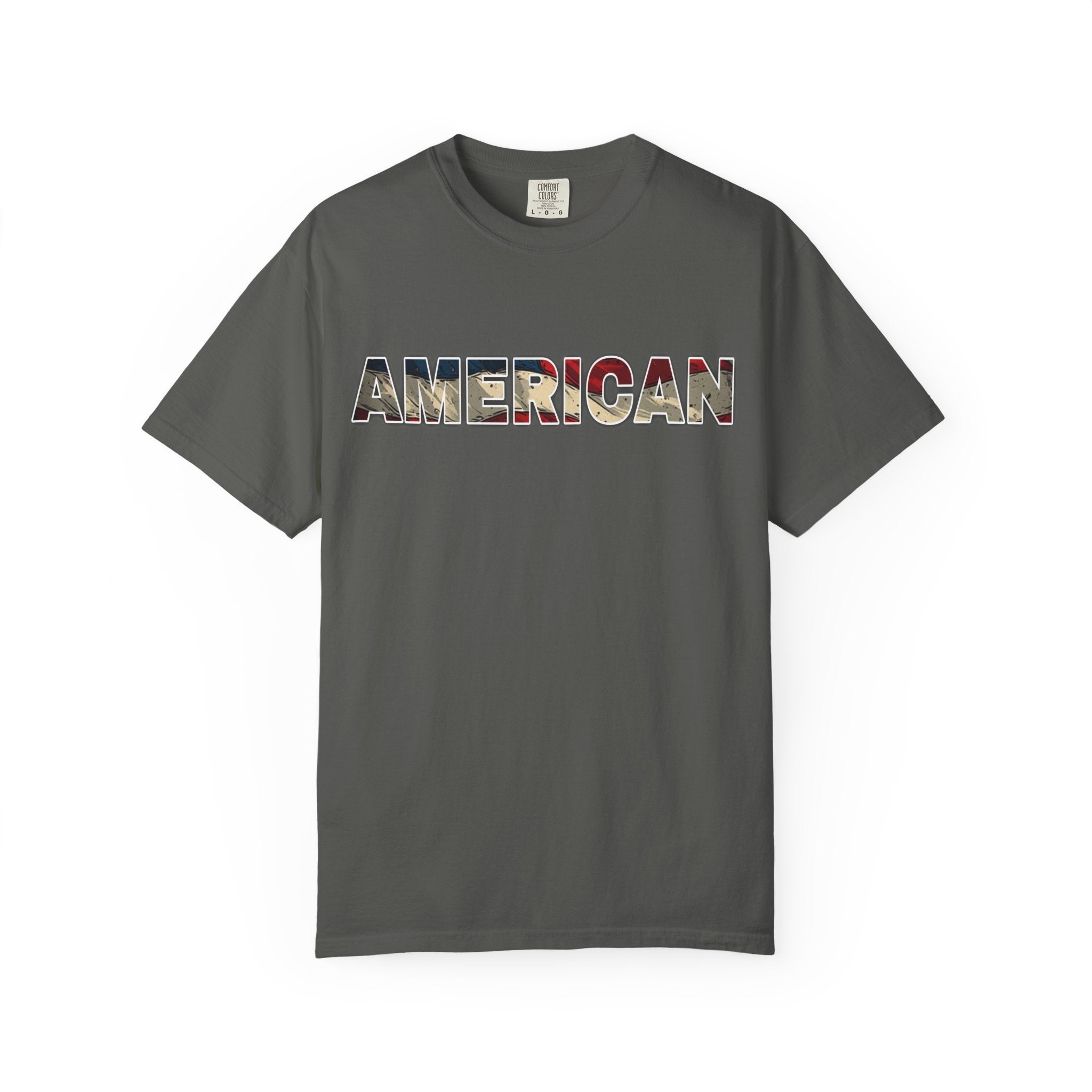 'AMERICAN' Patriotic Graphic Tee