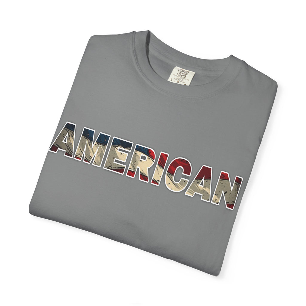 'AMERICAN' Patriotic Graphic Tee
