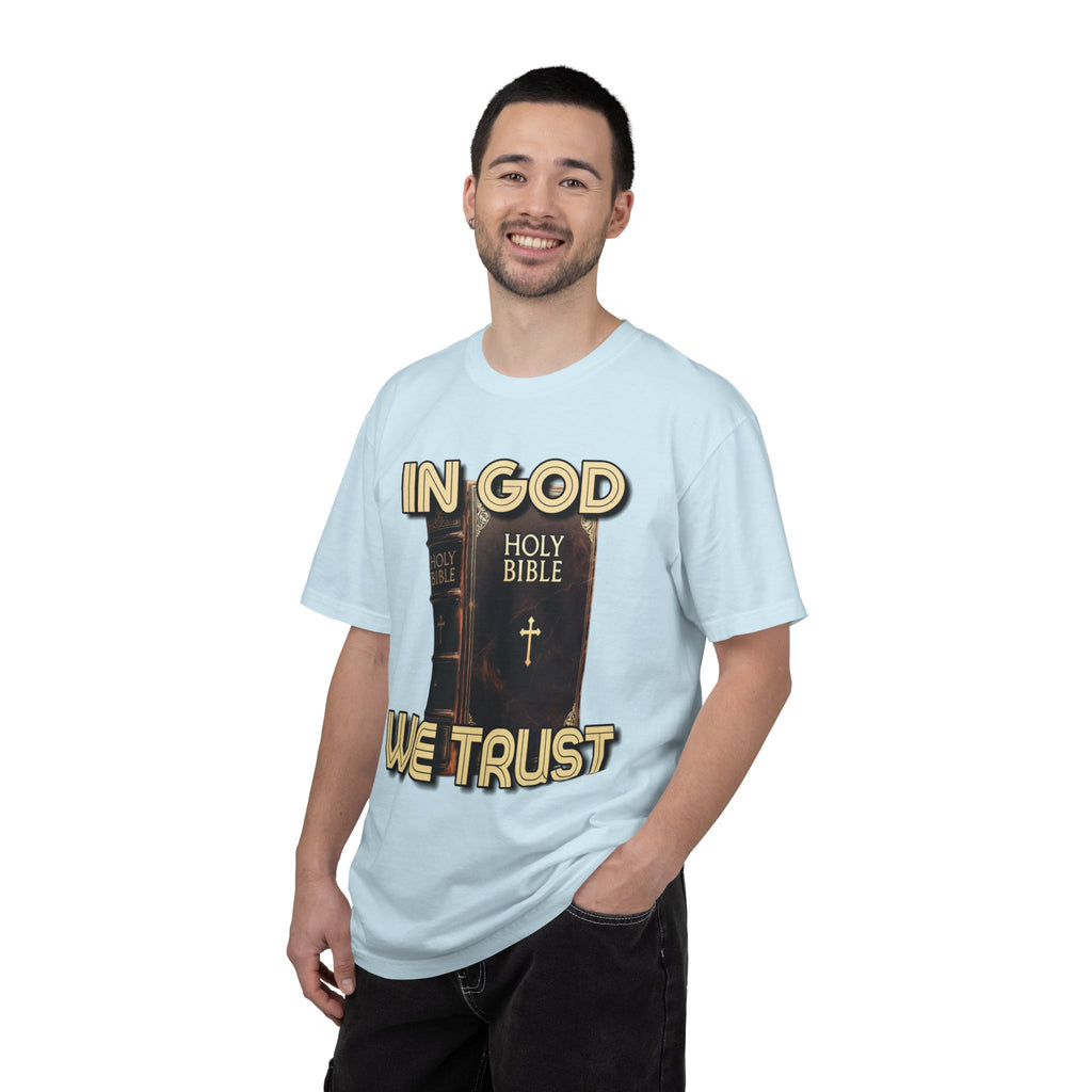 "In God We Trust" Faith Graphic Tee
