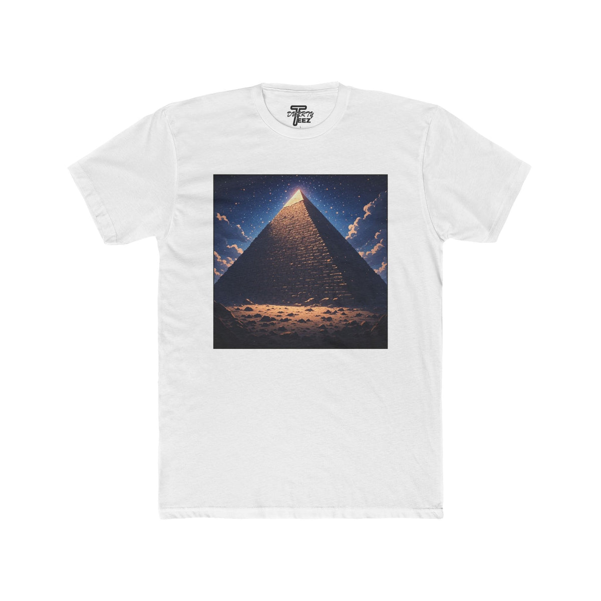 "Beautiful History" Pyramid At Night Graphic Tee