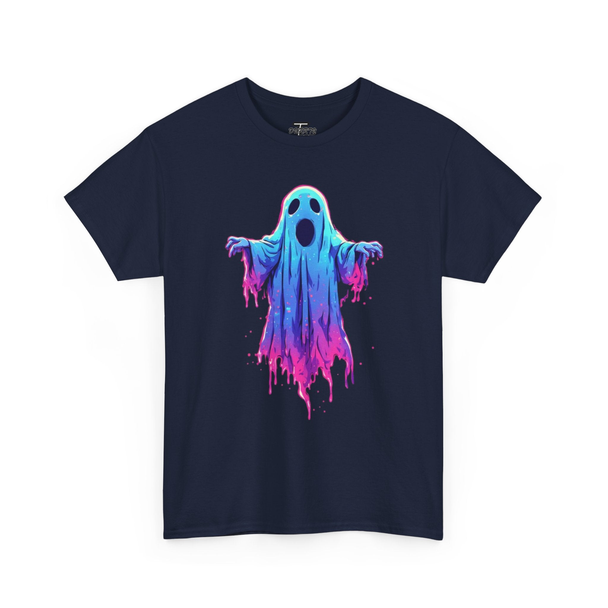 "Ghost Drip" Neon Ghost Graphic Tee