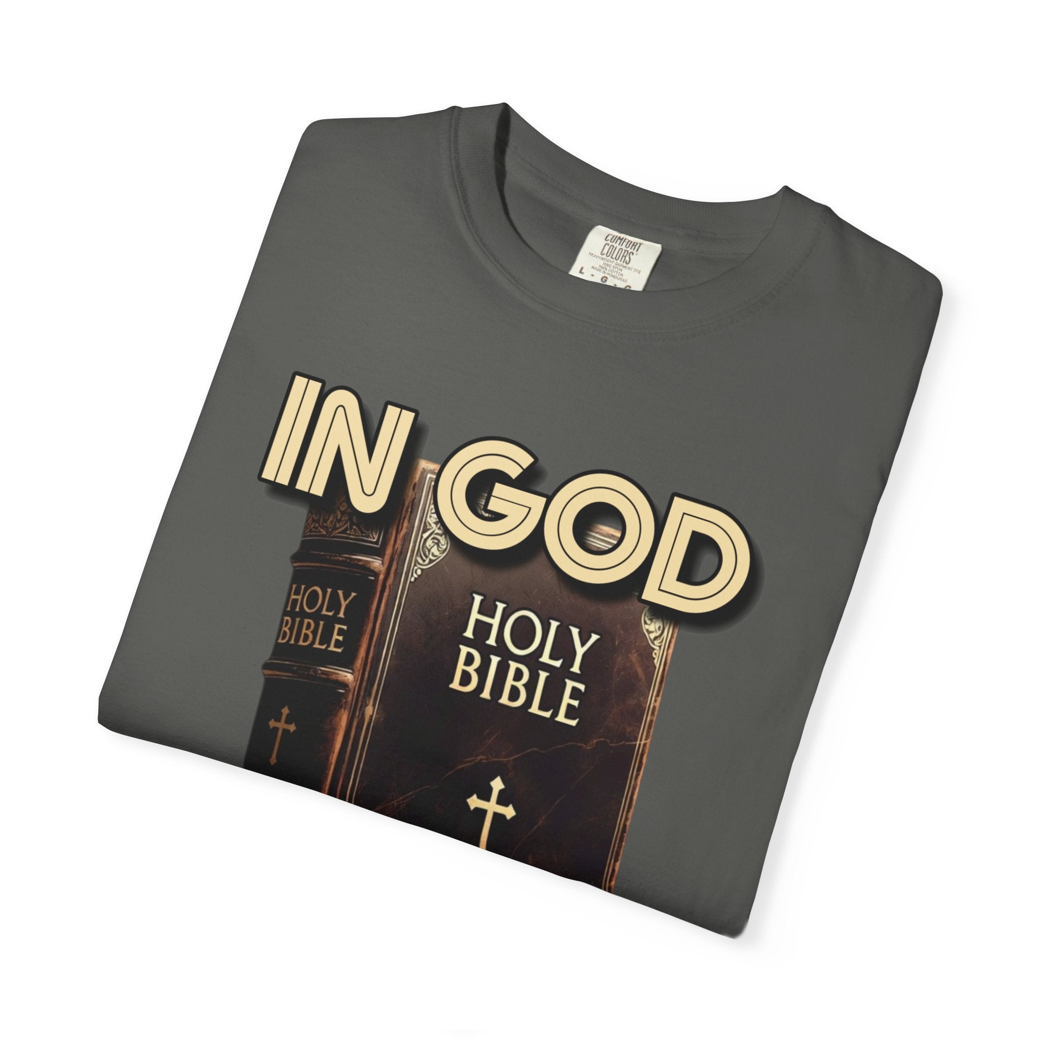 "In God We Trust" Faith Graphic Tee