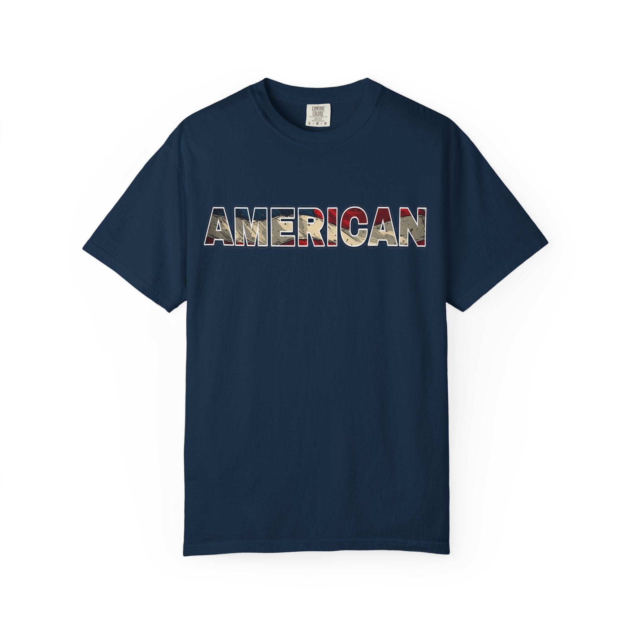 'AMERICAN' Patriotic Graphic Tee
