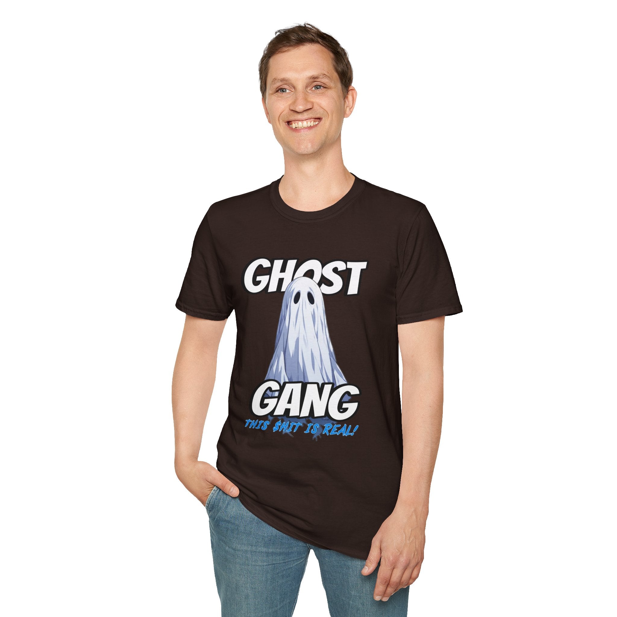 "GHOST GANG" This $hit Is Real Paranormal Graphic Tee