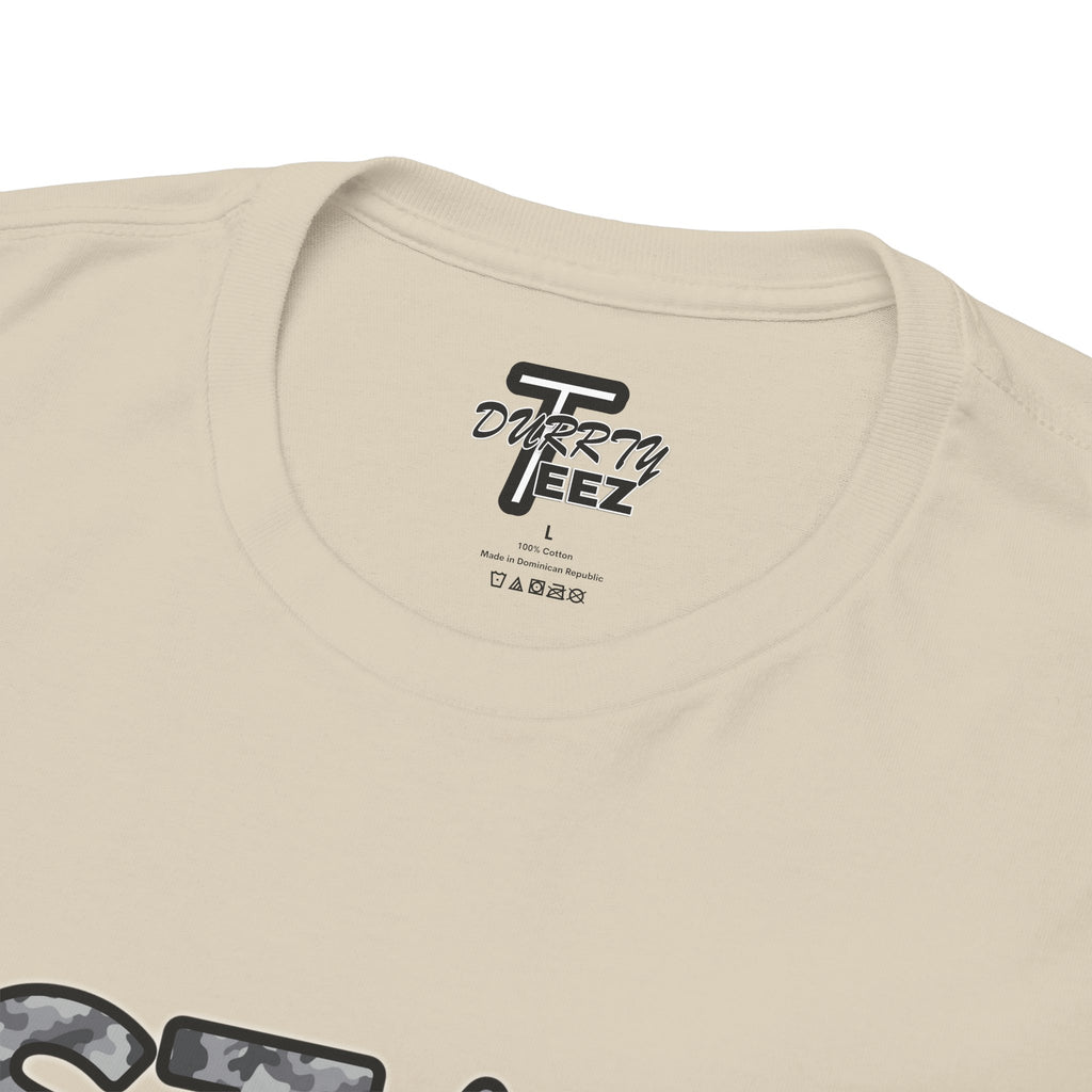"Stay Based!" Urban Camo Graphic Tee