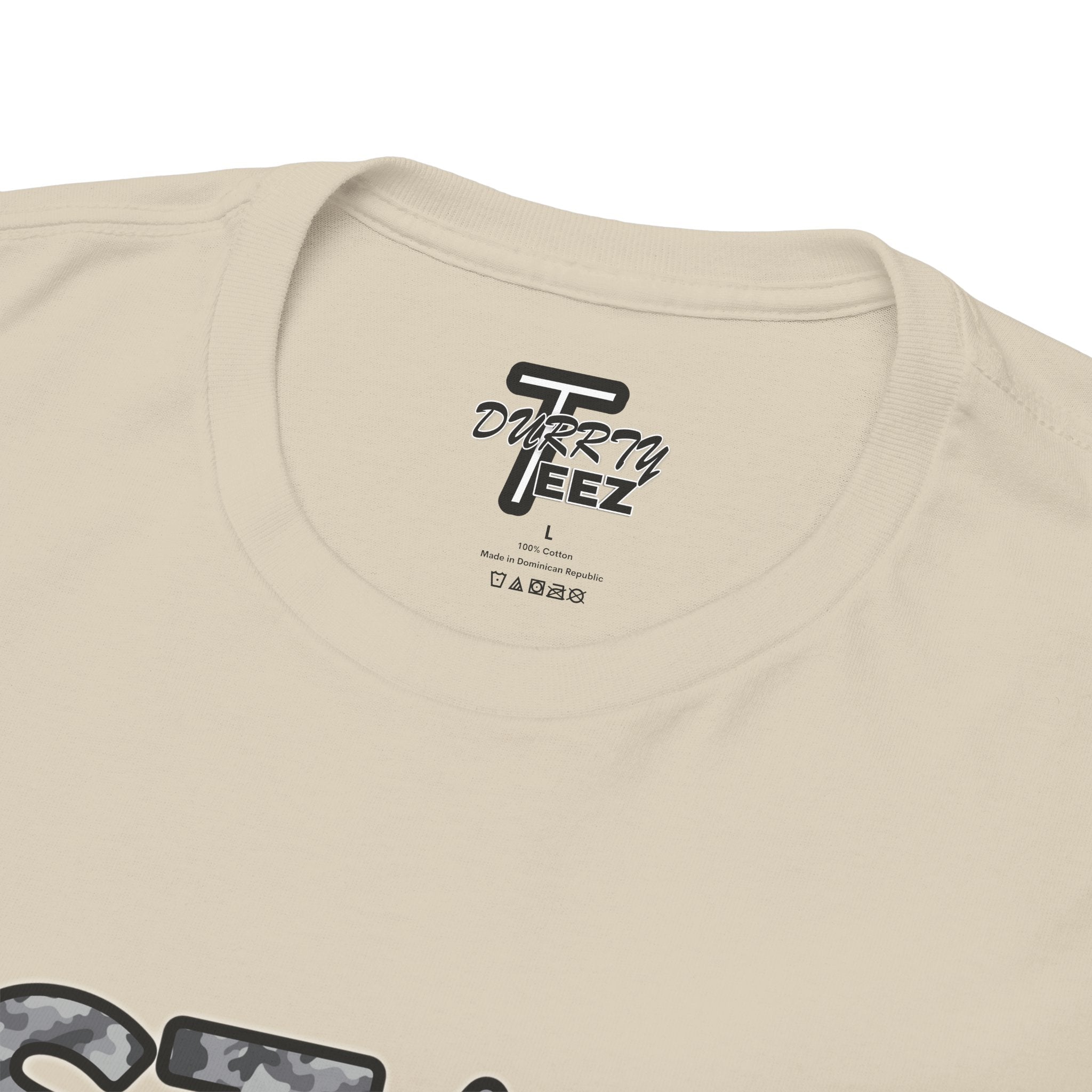 "Stay Based!" Urban Camo Graphic Tee
