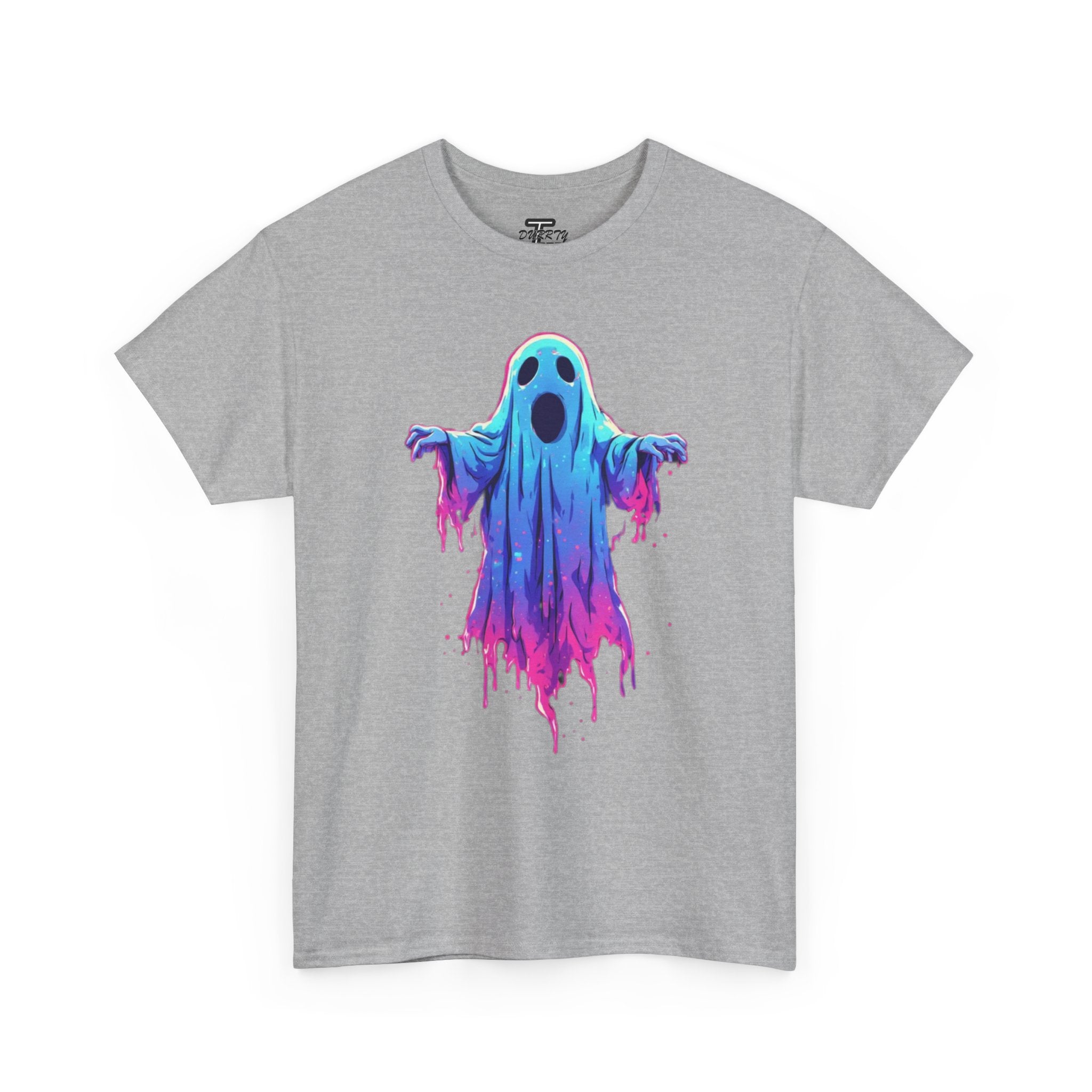 "Ghost Drip" Neon Ghost Graphic Tee
