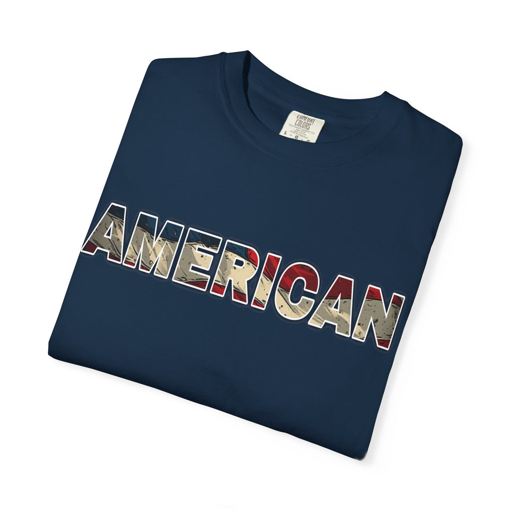 'AMERICAN' Patriotic Graphic Tee