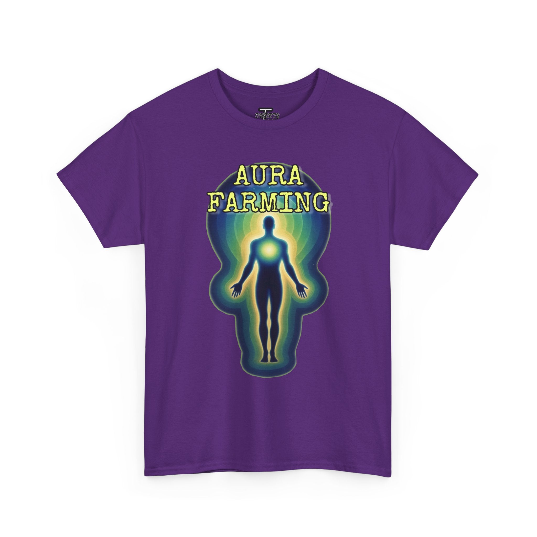 "Aura Farming" — Spiritual Energy Graphic Tee