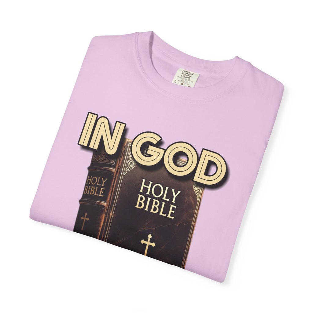 "In God We Trust" Faith Graphic Tee