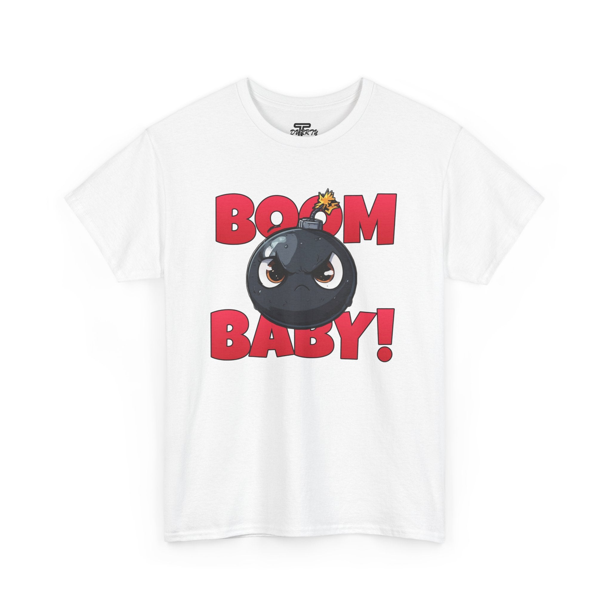 "Boom Baby!" Retro Cartoon Bomb Graphic Tee