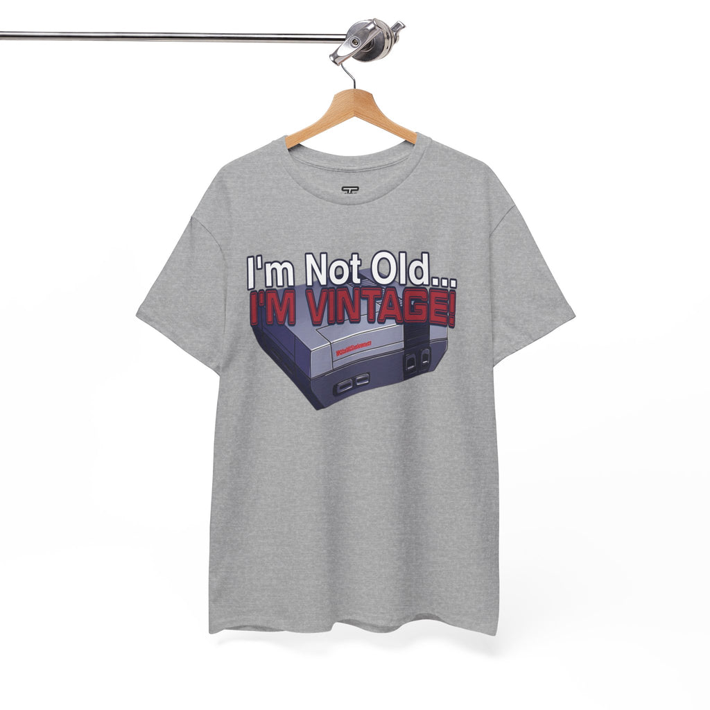 "I'm Not Old... I'm Vintage" Retro Gaming T-Shirt