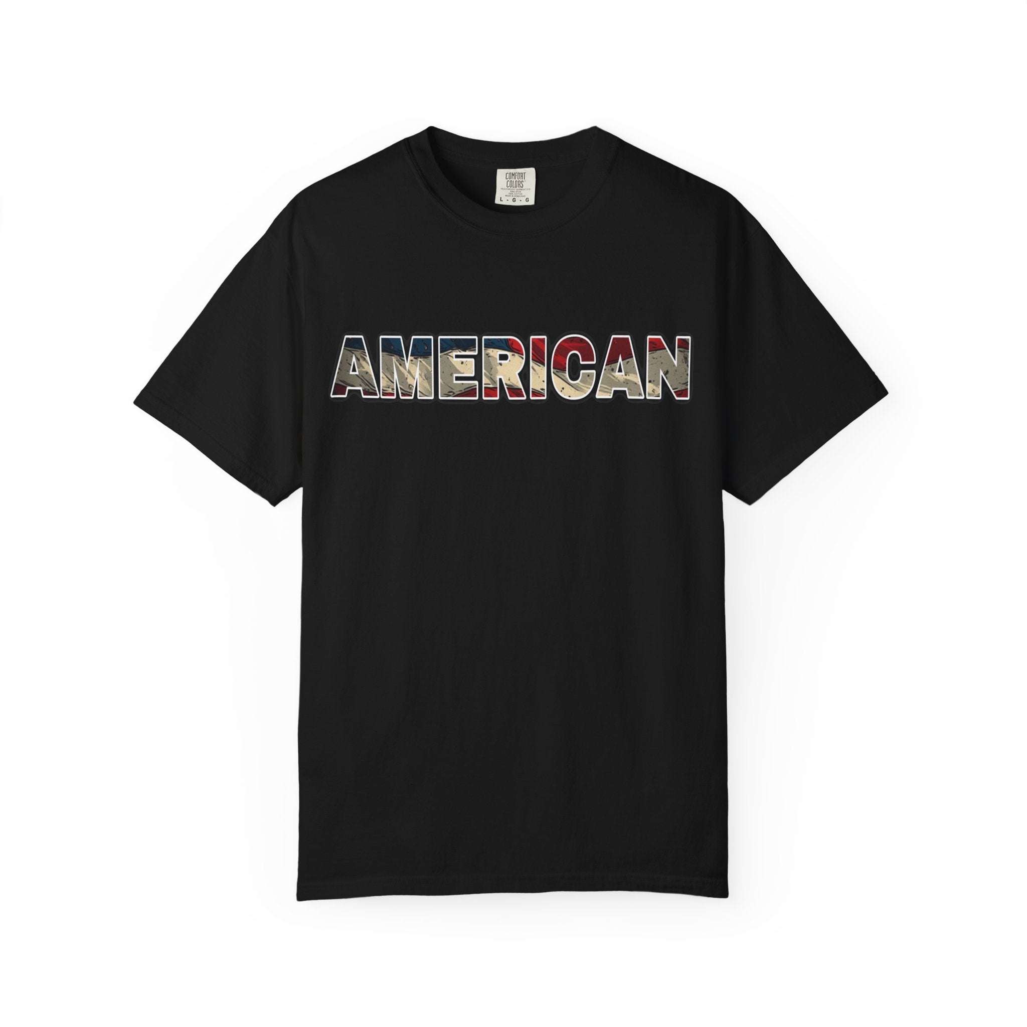 'AMERICAN' Patriotic Graphic Tee