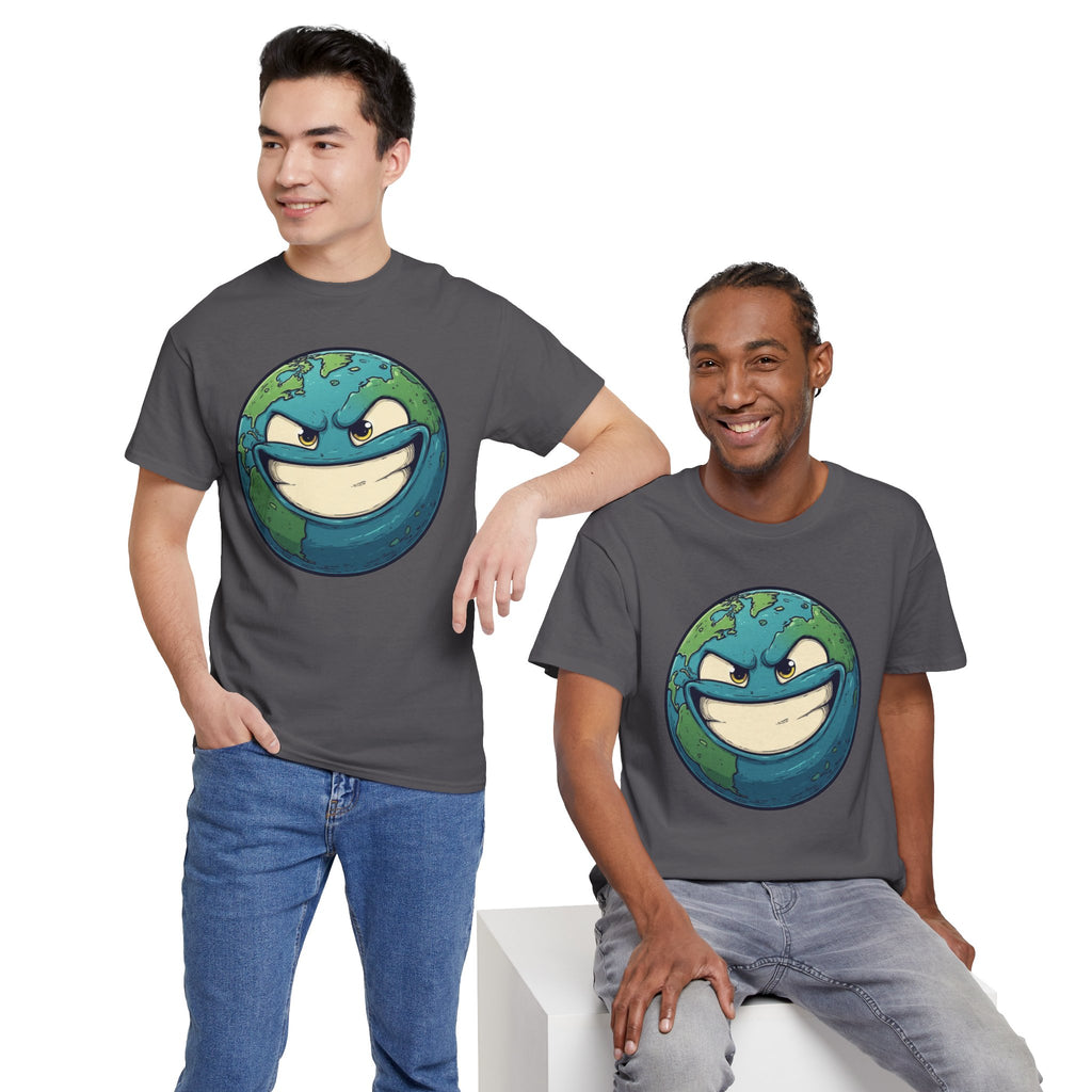 "Smirking Earth" Graphic Tee
