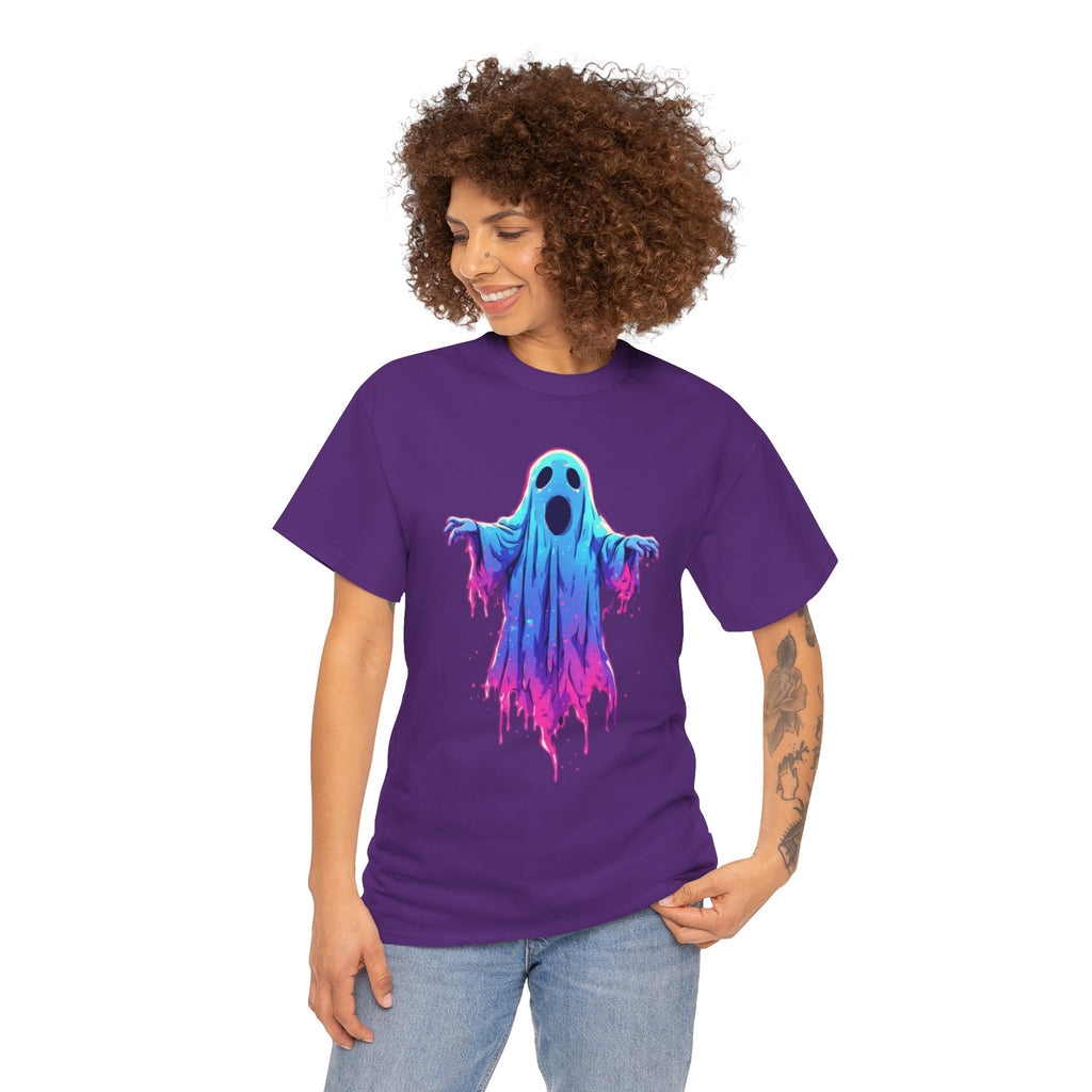 "Ghost Drip" Neon Ghost Graphic Tee