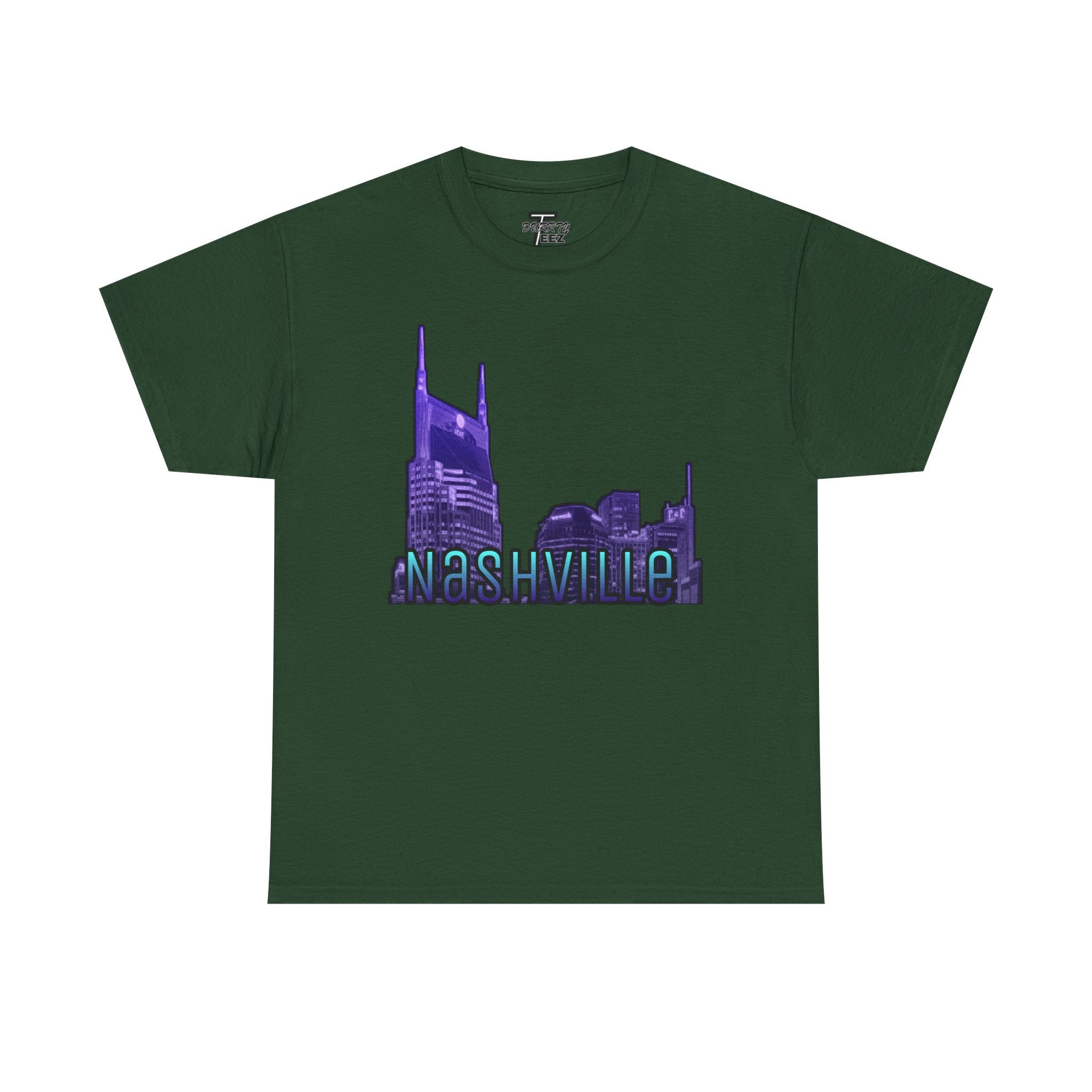 "Nashville Skyline" - Nashville Tennessee Graphic Tee
