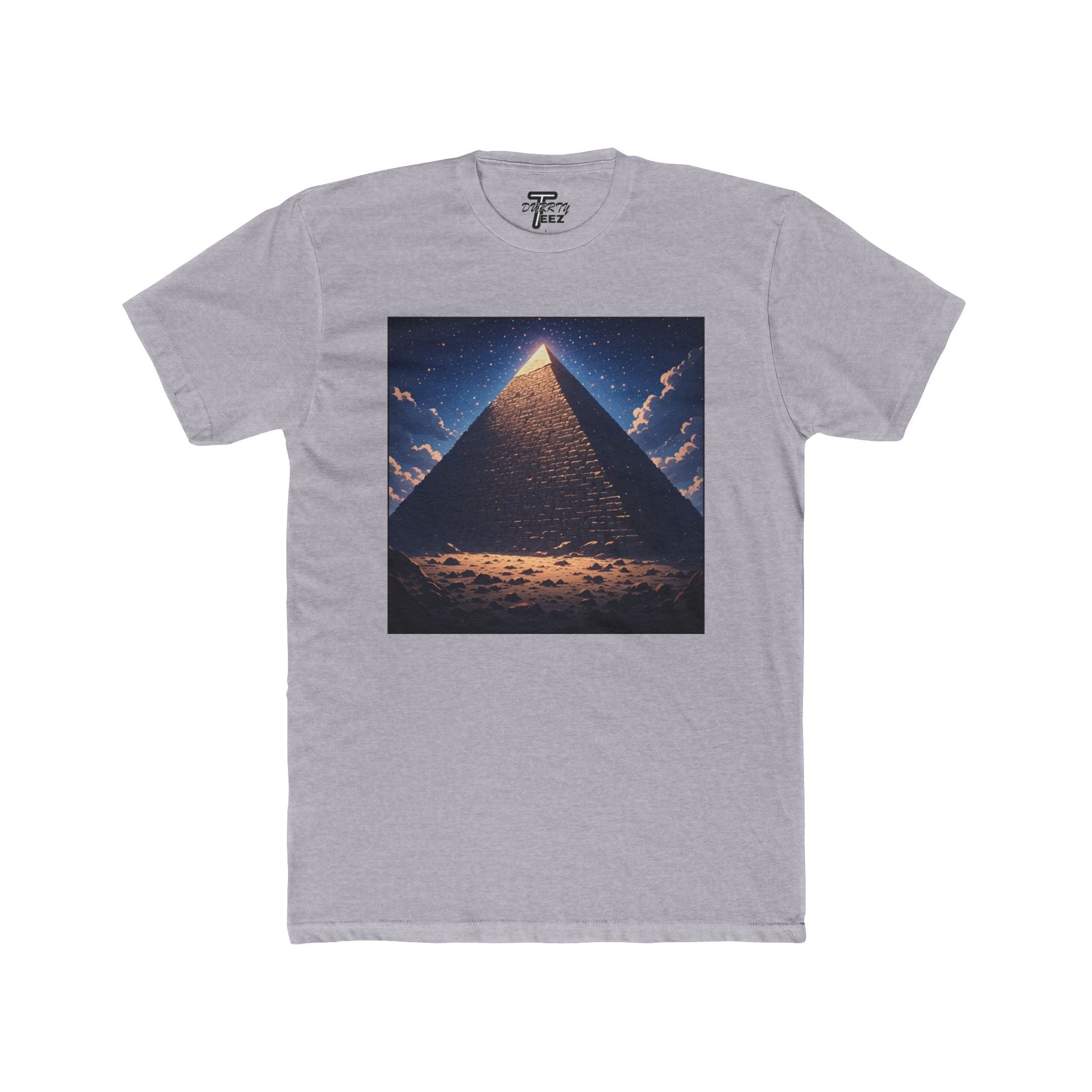"Beautiful History" Pyramid At Night Graphic Tee