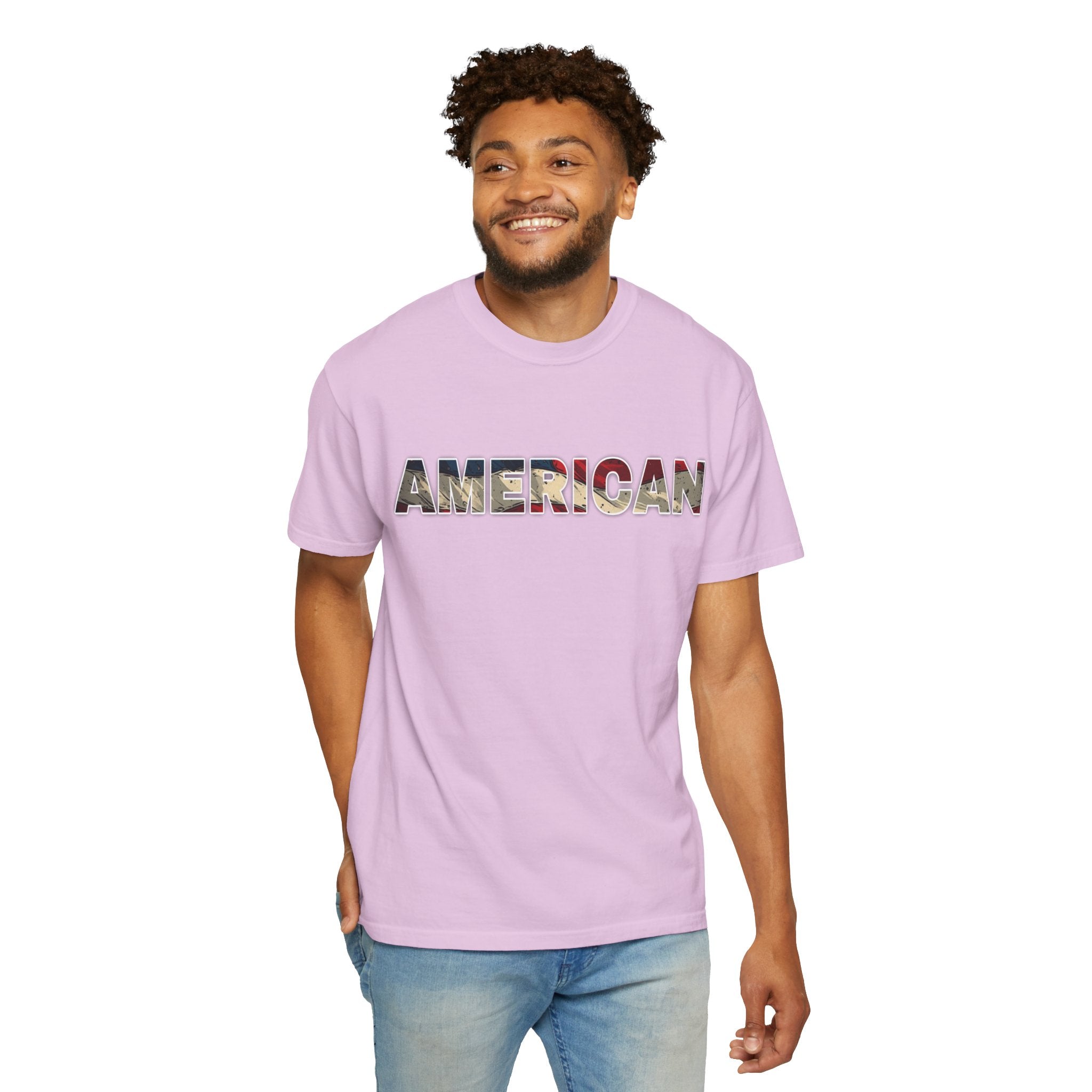 'AMERICAN' Patriotic Graphic Tee
