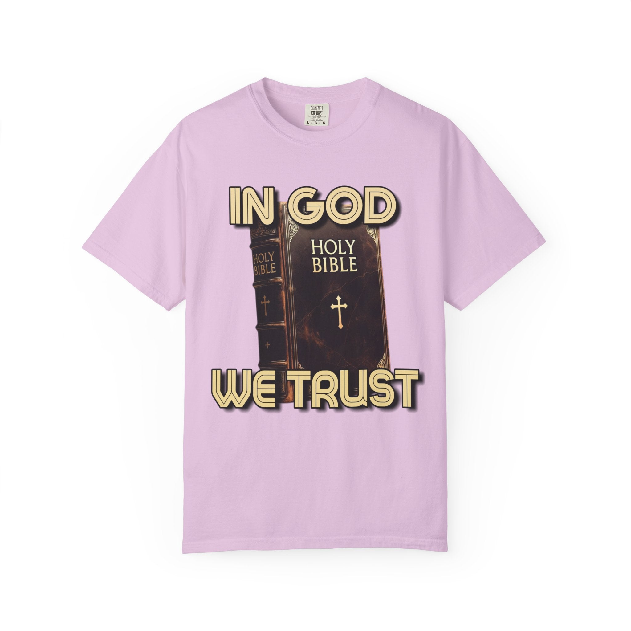 "In God We Trust" Faith Graphic Tee
