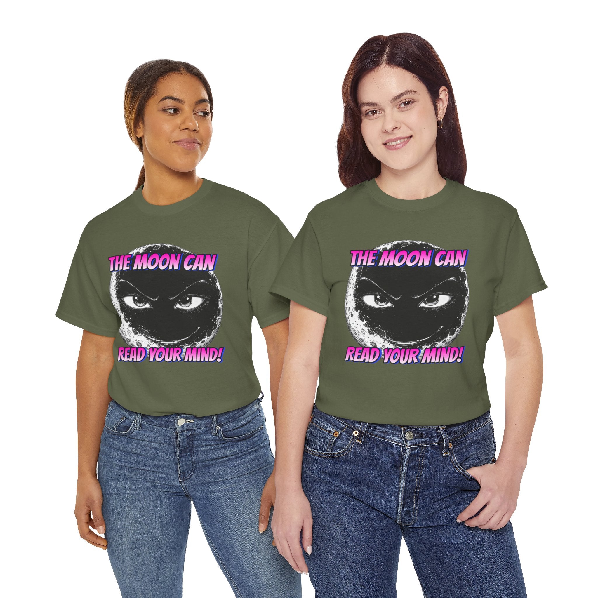 "The Moon Can Read Your Mind"  Moon Truth Graphic Tee