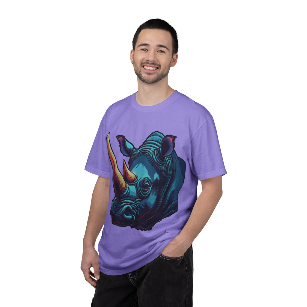"Rhino Head" Graphic T-Shirt — Bold Animal