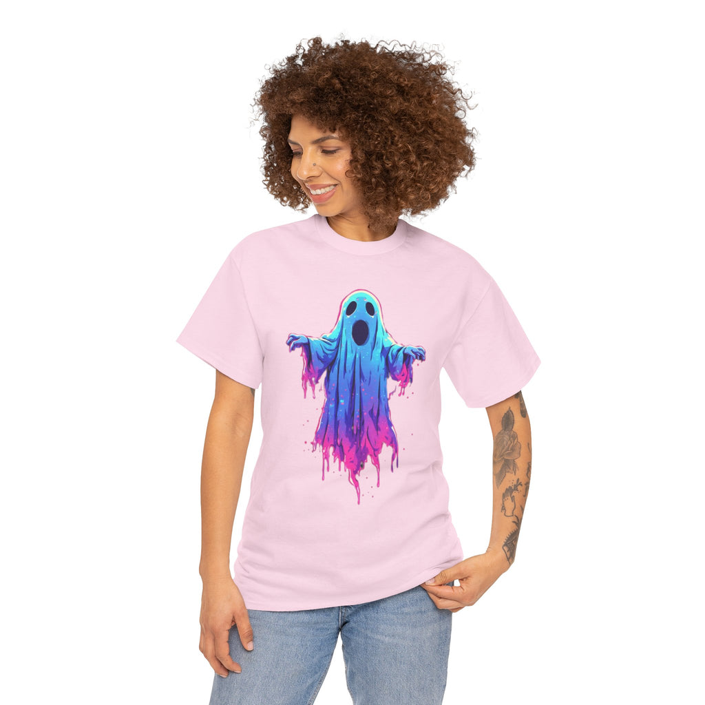 "Ghost Drip" Neon Ghost Graphic Tee