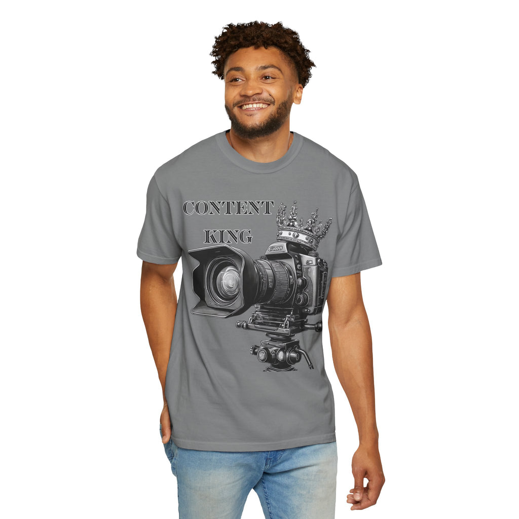 "Content King" Camera Graphic Tee