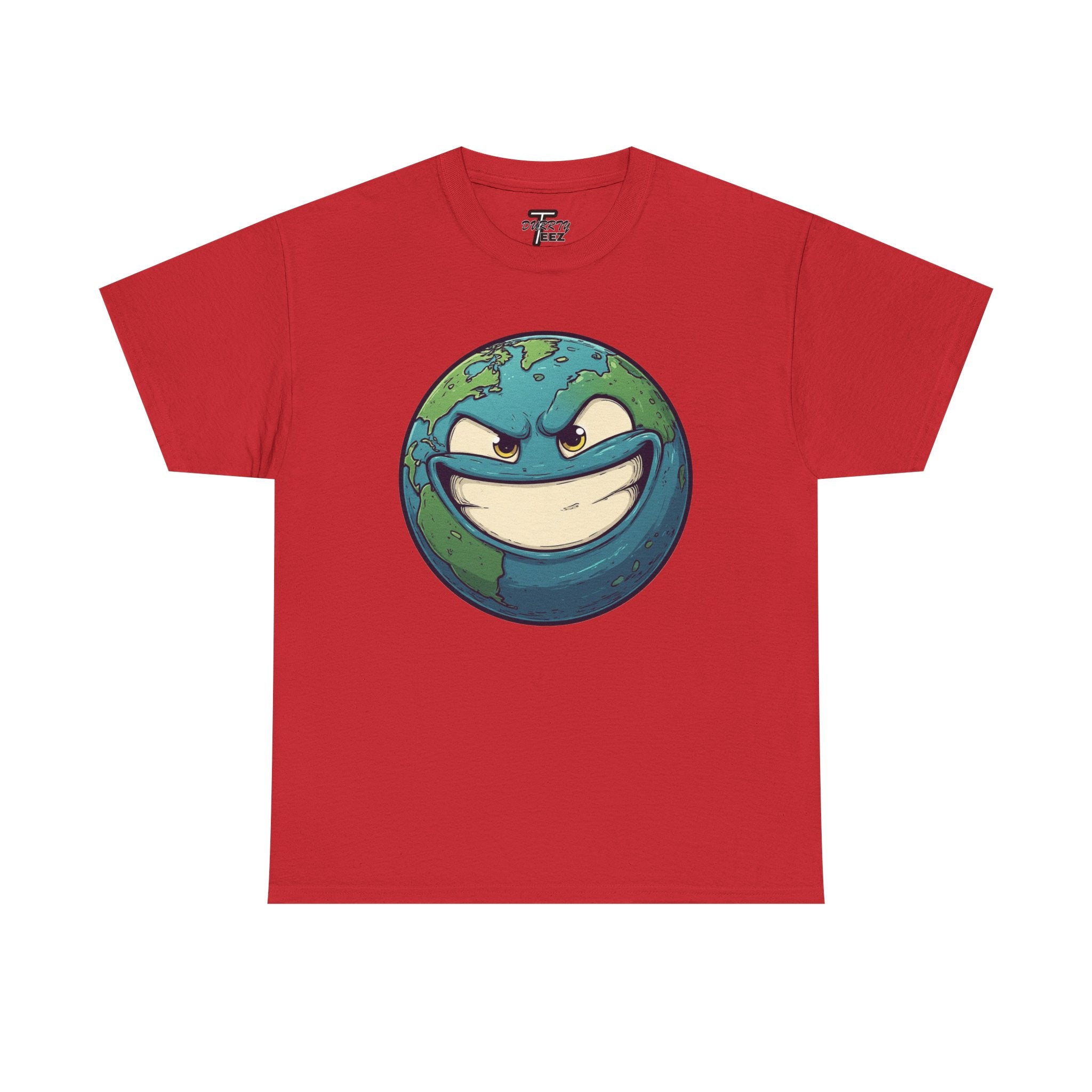 "Smirking Earth" Graphic Tee