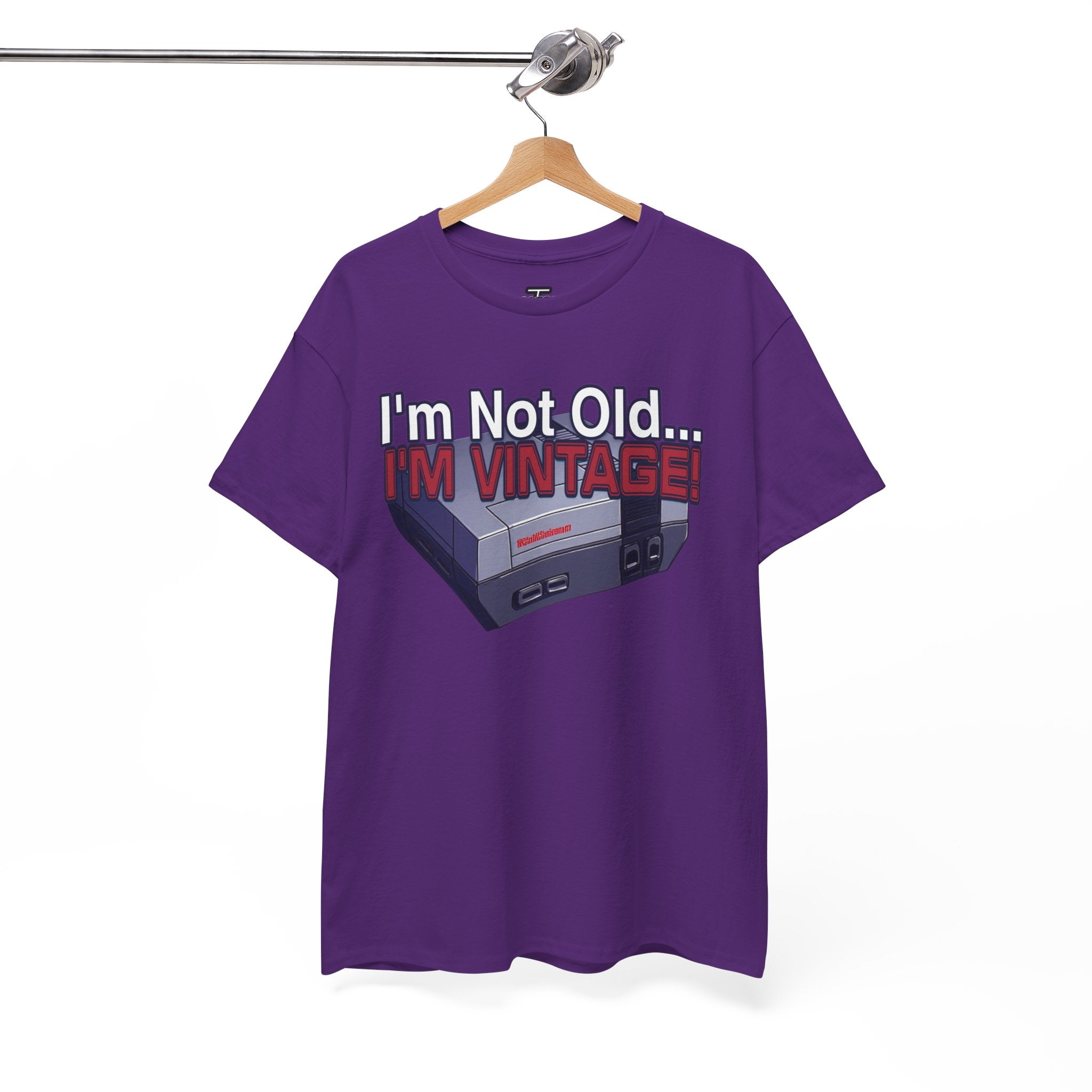 "I'm Not Old... I'm Vintage" Retro Gaming T-Shirt