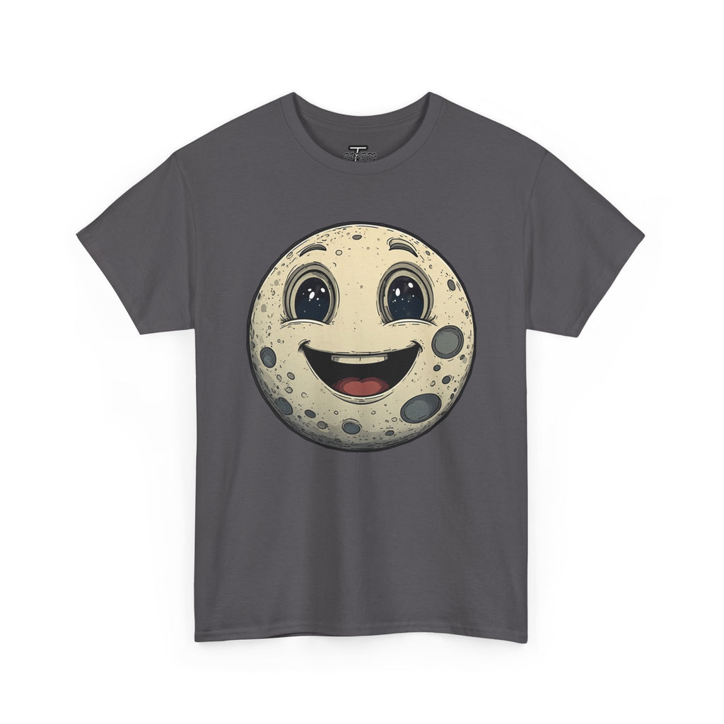 Happy Moonface T-Shirt — Cute Vintage Moon